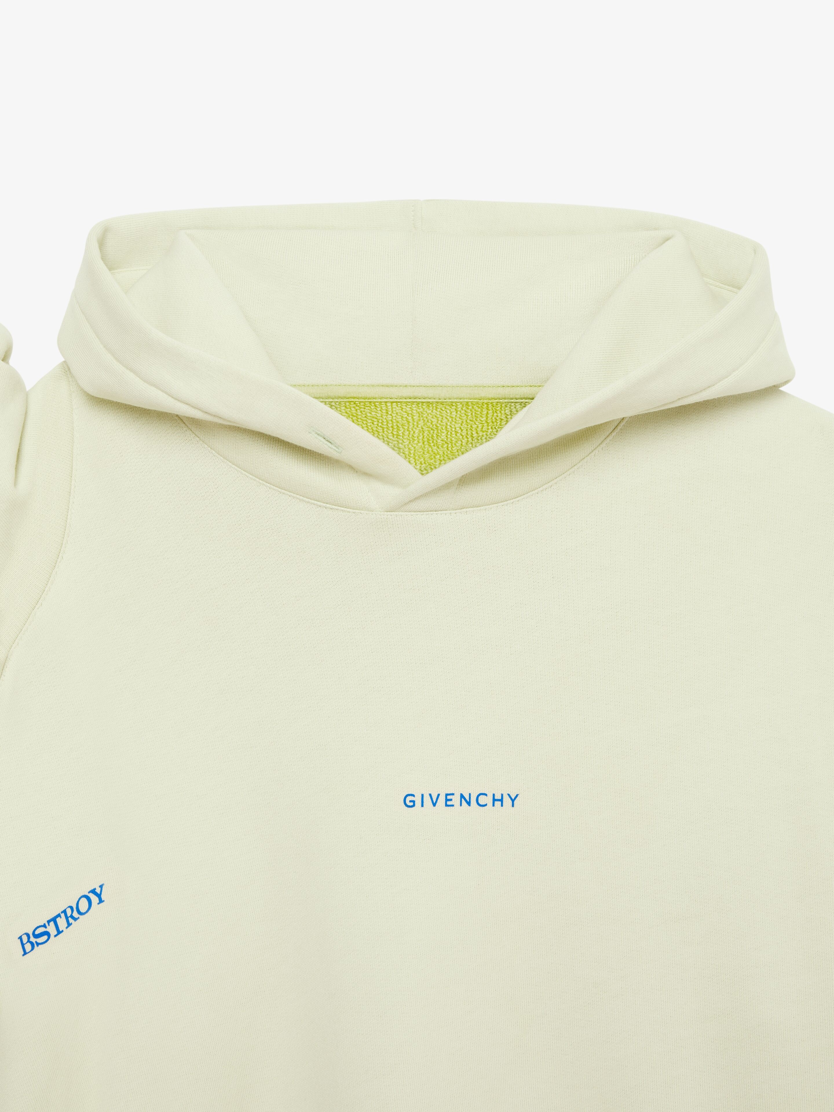 GIVENCHY PRINT TWO-HEADED OVERSIZED HOODIE - 6