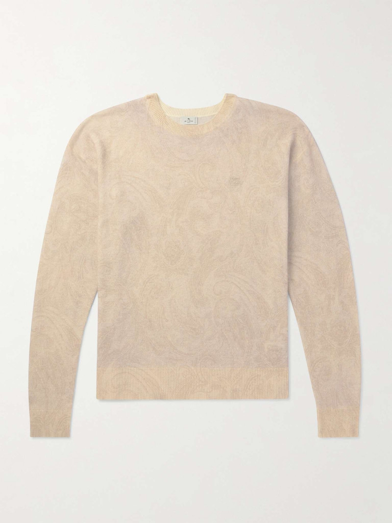 Intarsia Wool Sweater - 1