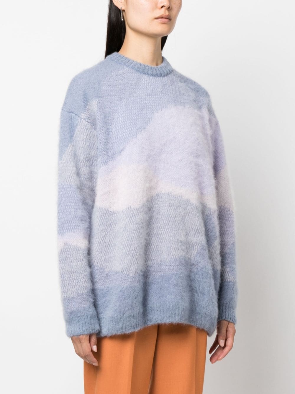 Eclipse patterned intarsia-knit jumper - 3