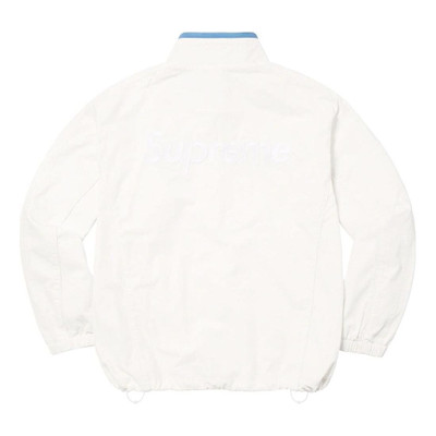 Supreme Supreme x Umbro Cotton Ripstop Track Jacket 'White Black' SUP-FW23-093 outlook