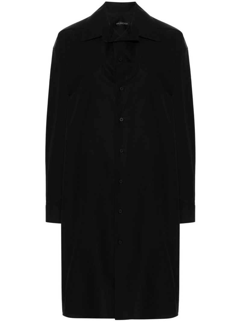 cotton-poplin shirtdress 1