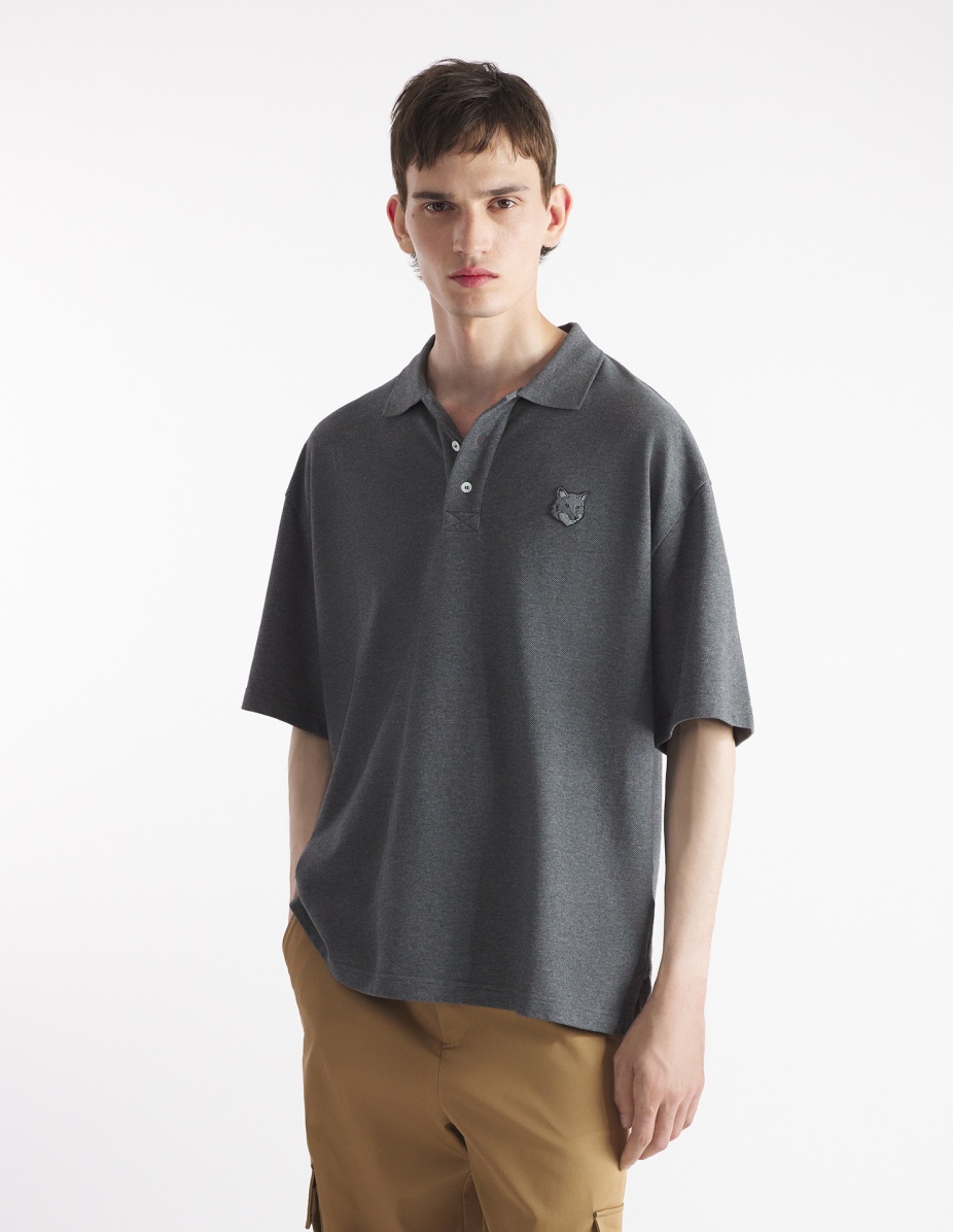 BOLD FOX HEAD PATCH OVERSIZE POLO - 3