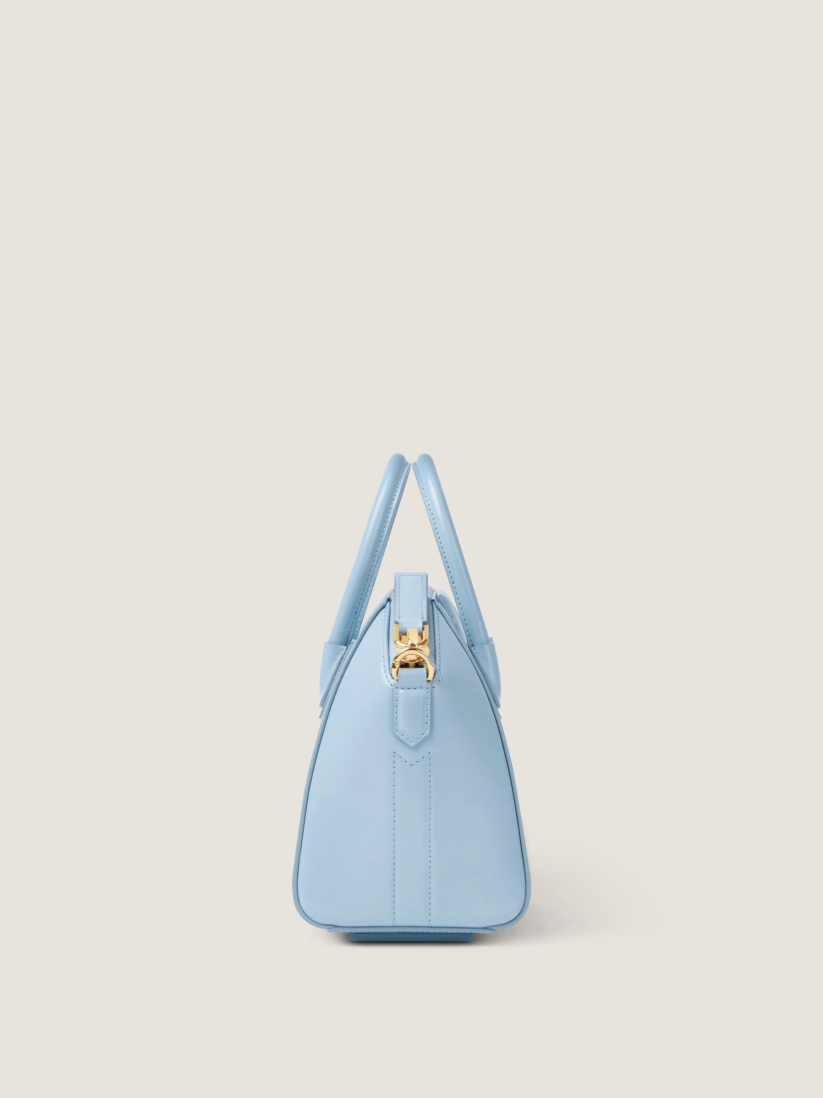 MINI ANTIGONA BAG IN BOX LEATHER - 3