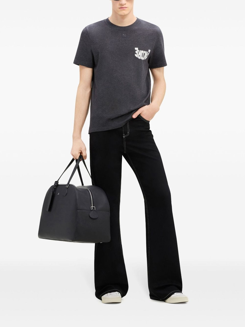 courrèges Encore short-sleeved cotton T-shirt outlook