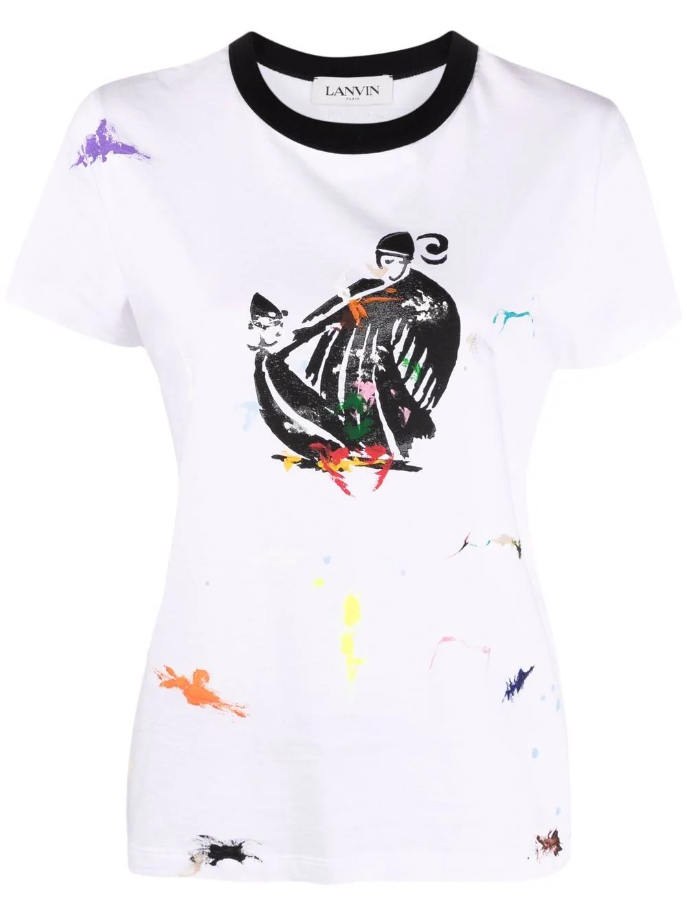 graphic print T-shirt - 1