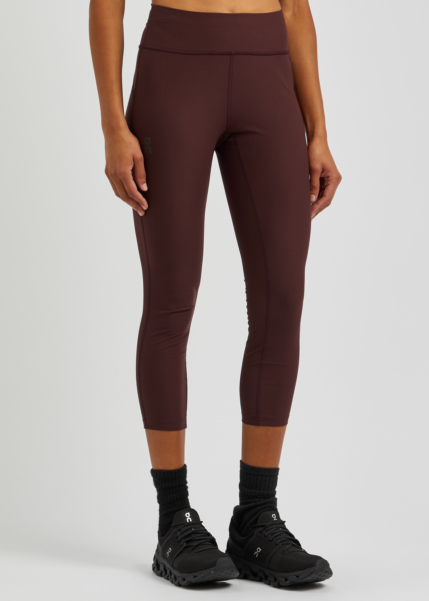 Active cropped jersey leggings - 2