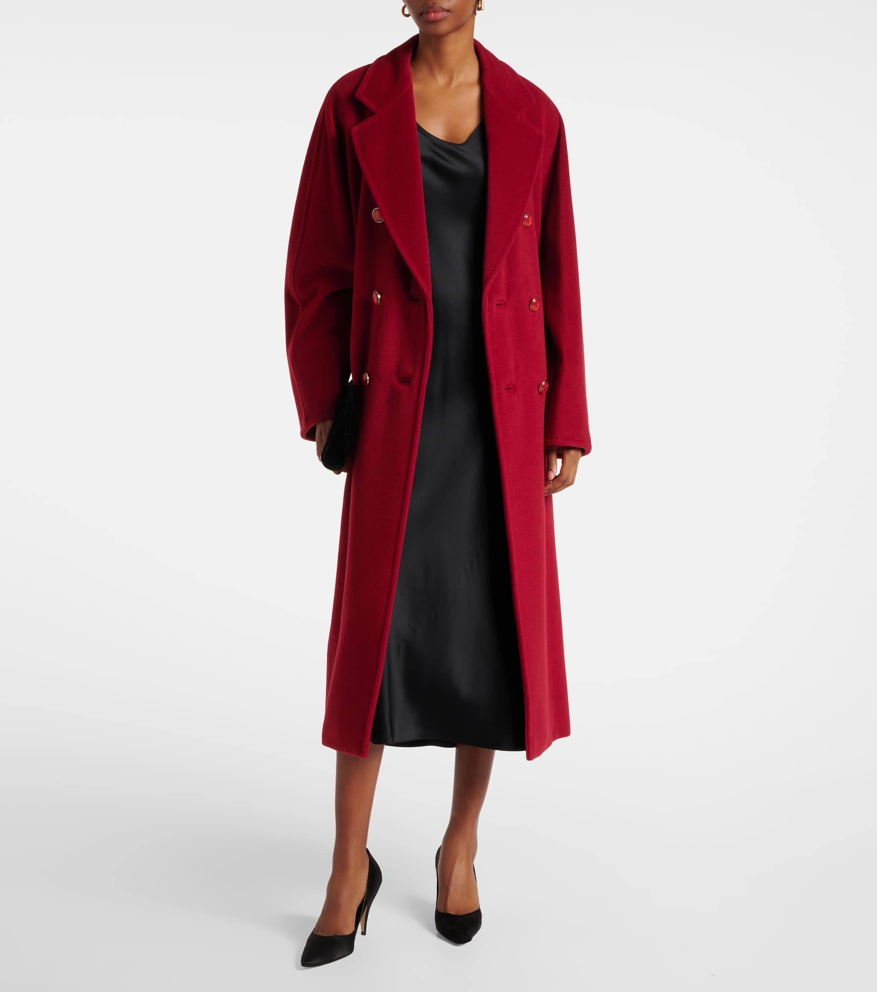 Banjo silk satin midi dress - 2