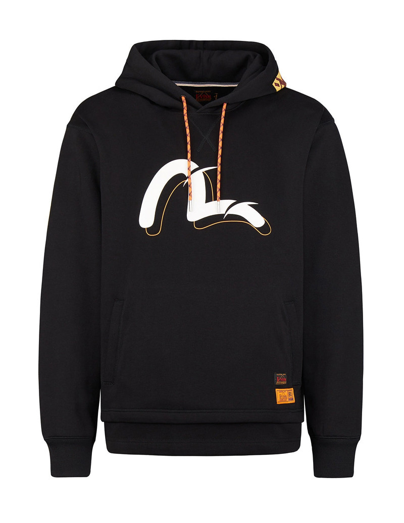 Seagull Print Hoodie 1