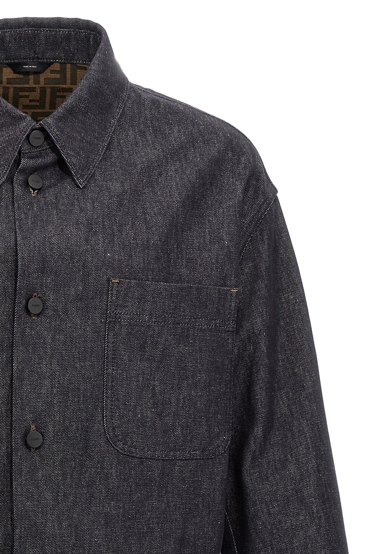 Fendi Men Denim Jacket - 2