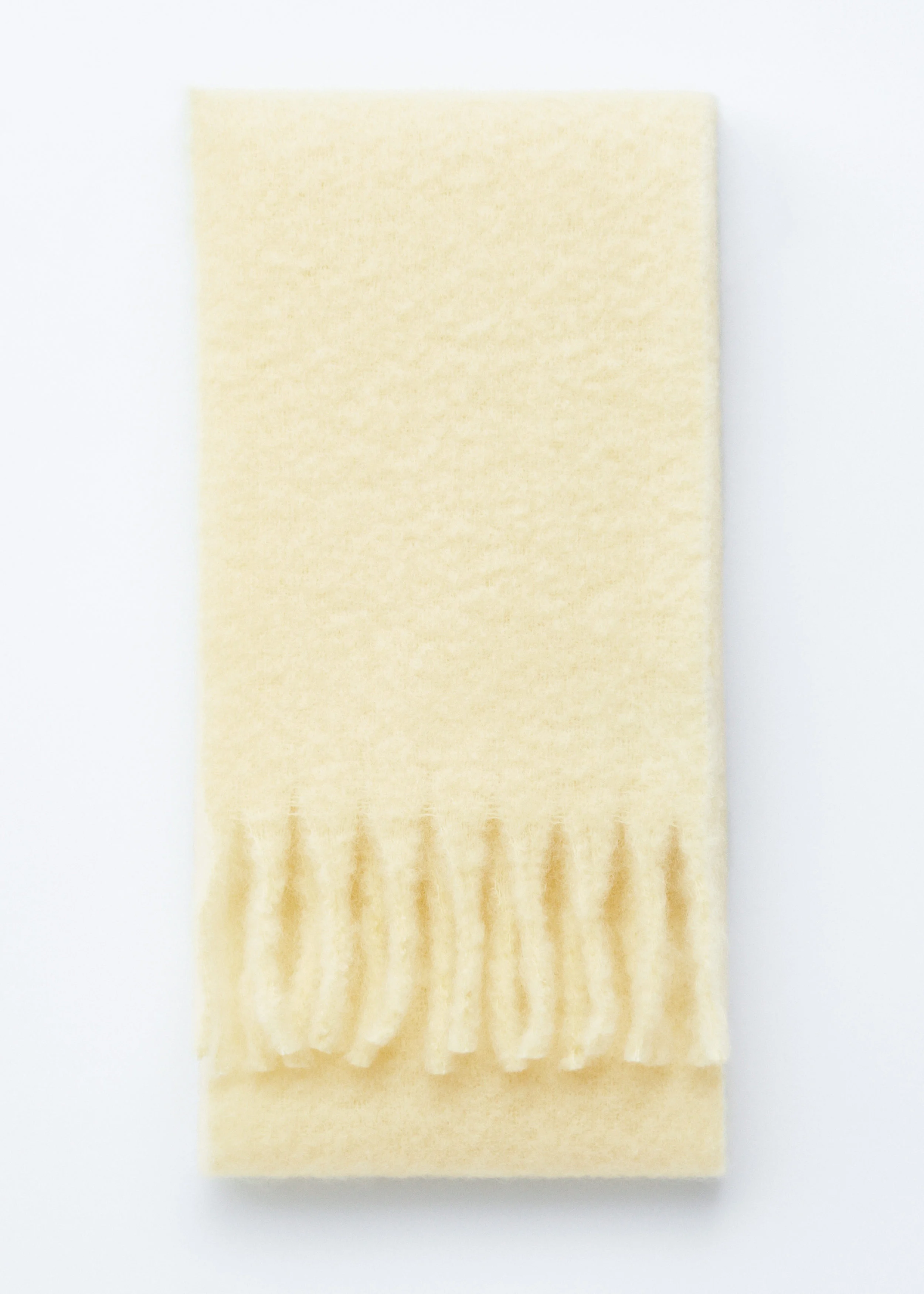 Large Mohair-Blend Scarf - 1