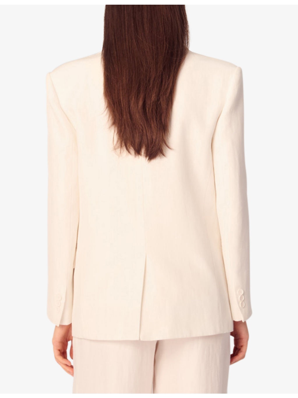 Single-Breasted Relaxed-Fit Woven Blazer - 4