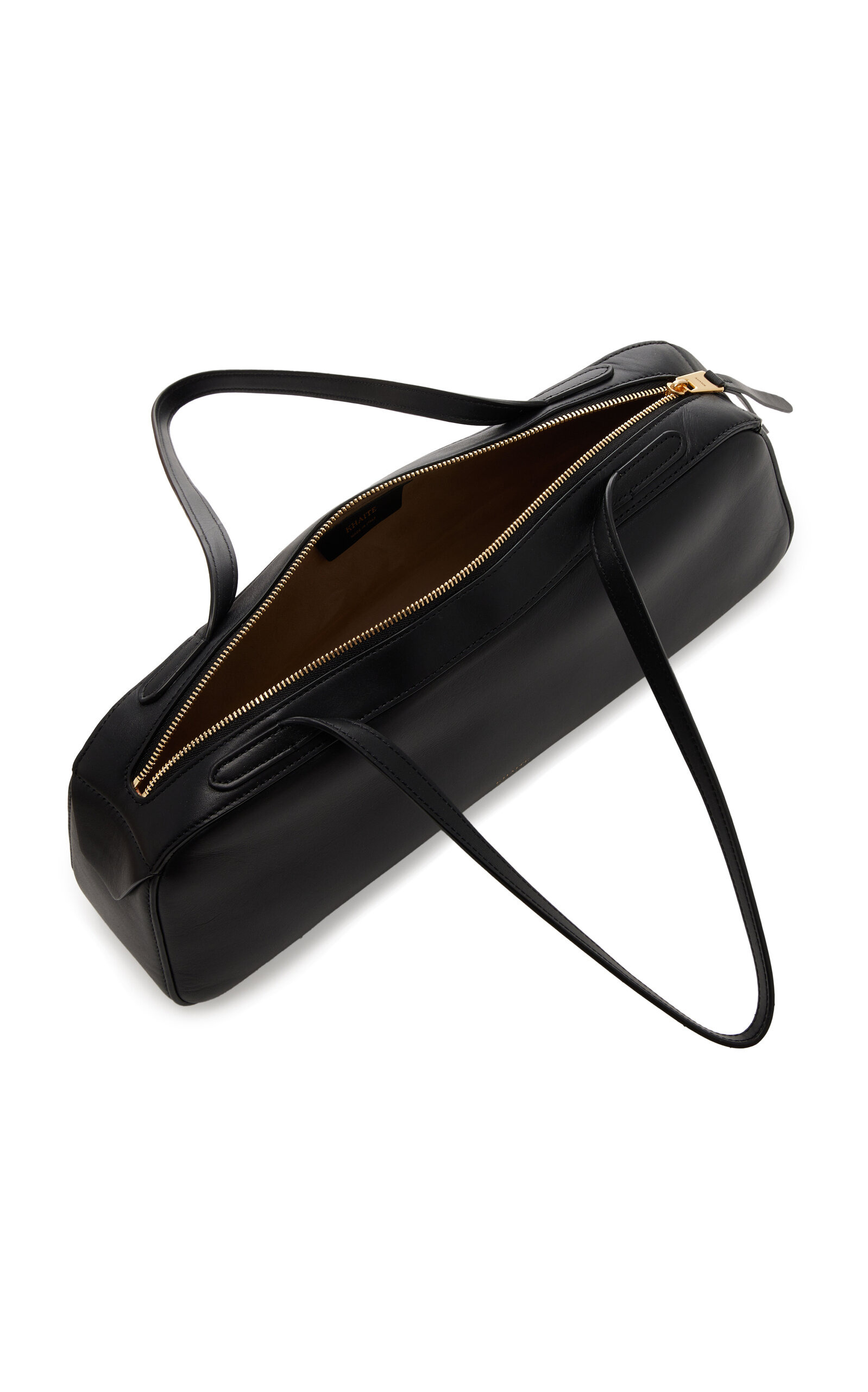 Simona Leather Shoulder Bag black - 5