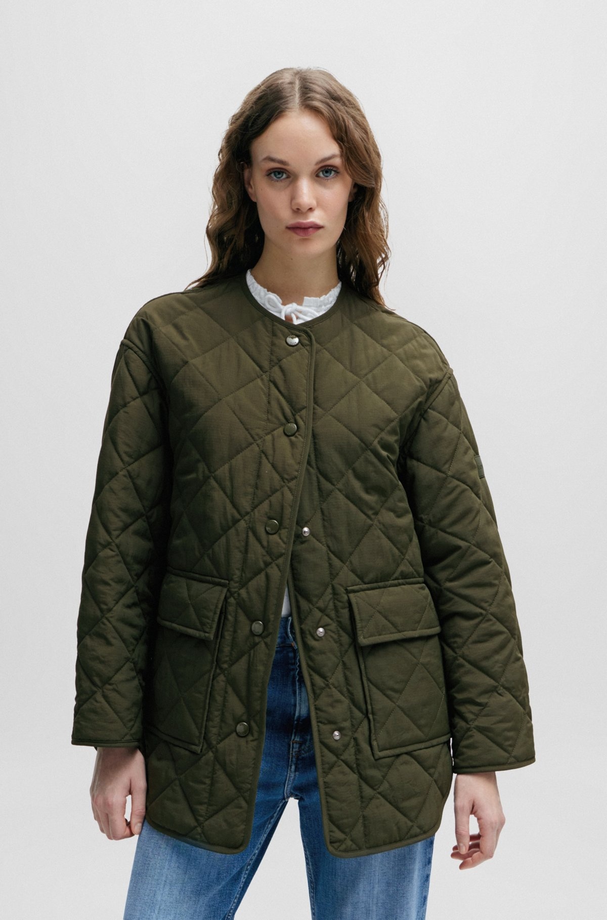 RELAXED-FIT WATER-REPELLENT QUILTED JACKET - 2
