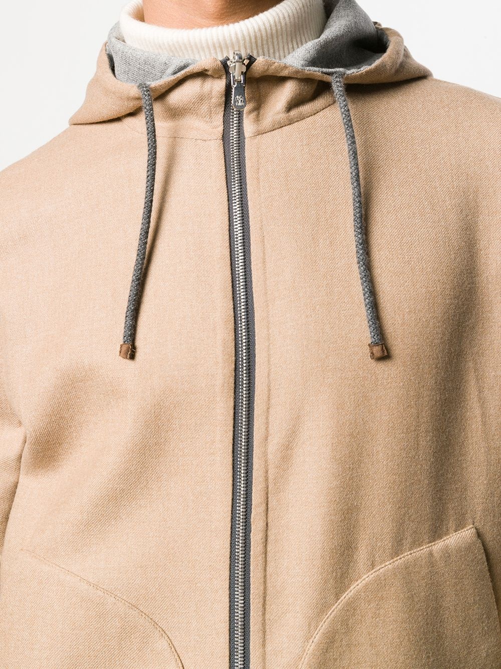 drawstring hooded jacket - 5