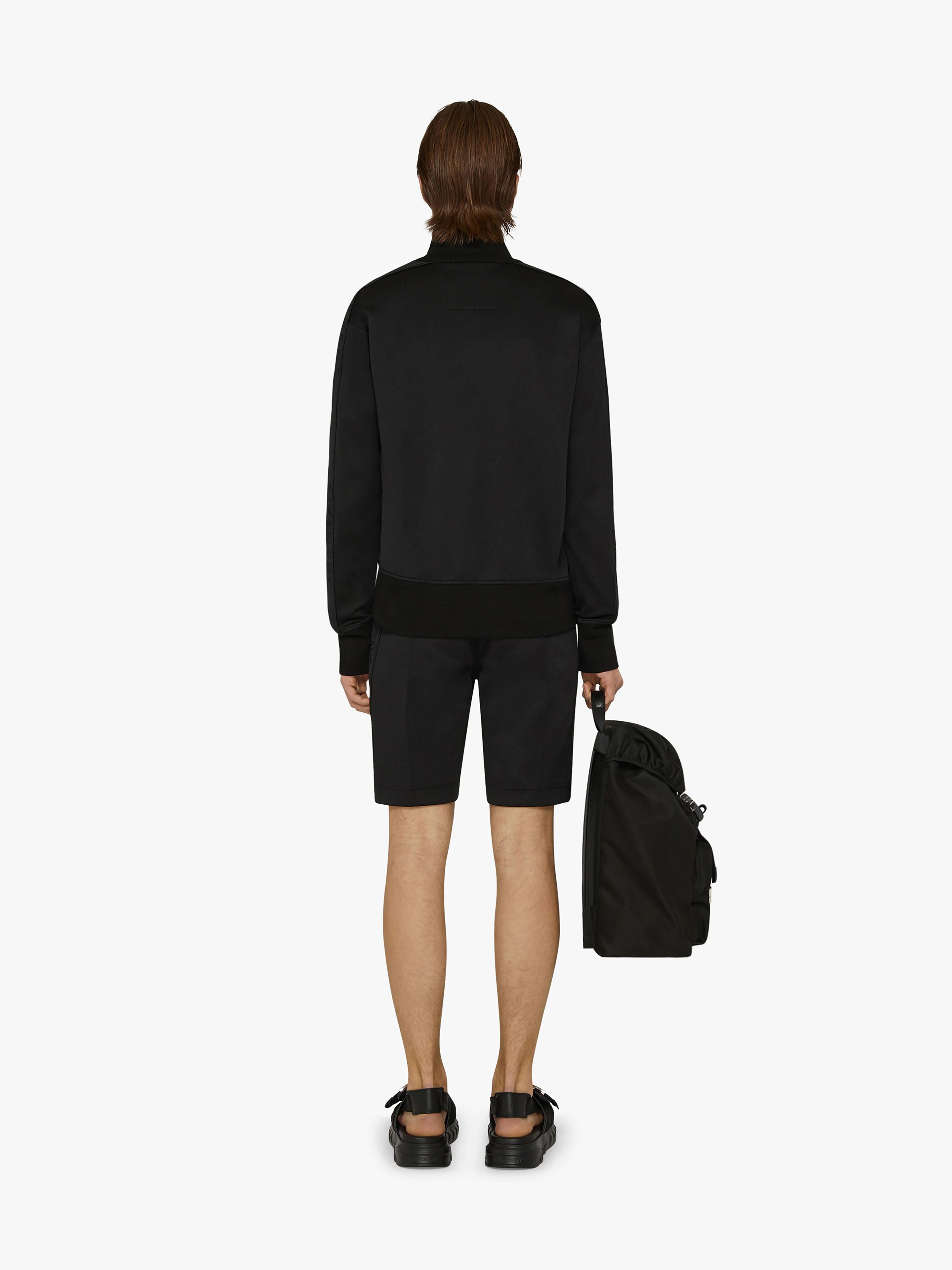 GIVENCHY WEBBING JOGGER SHORTS - 4