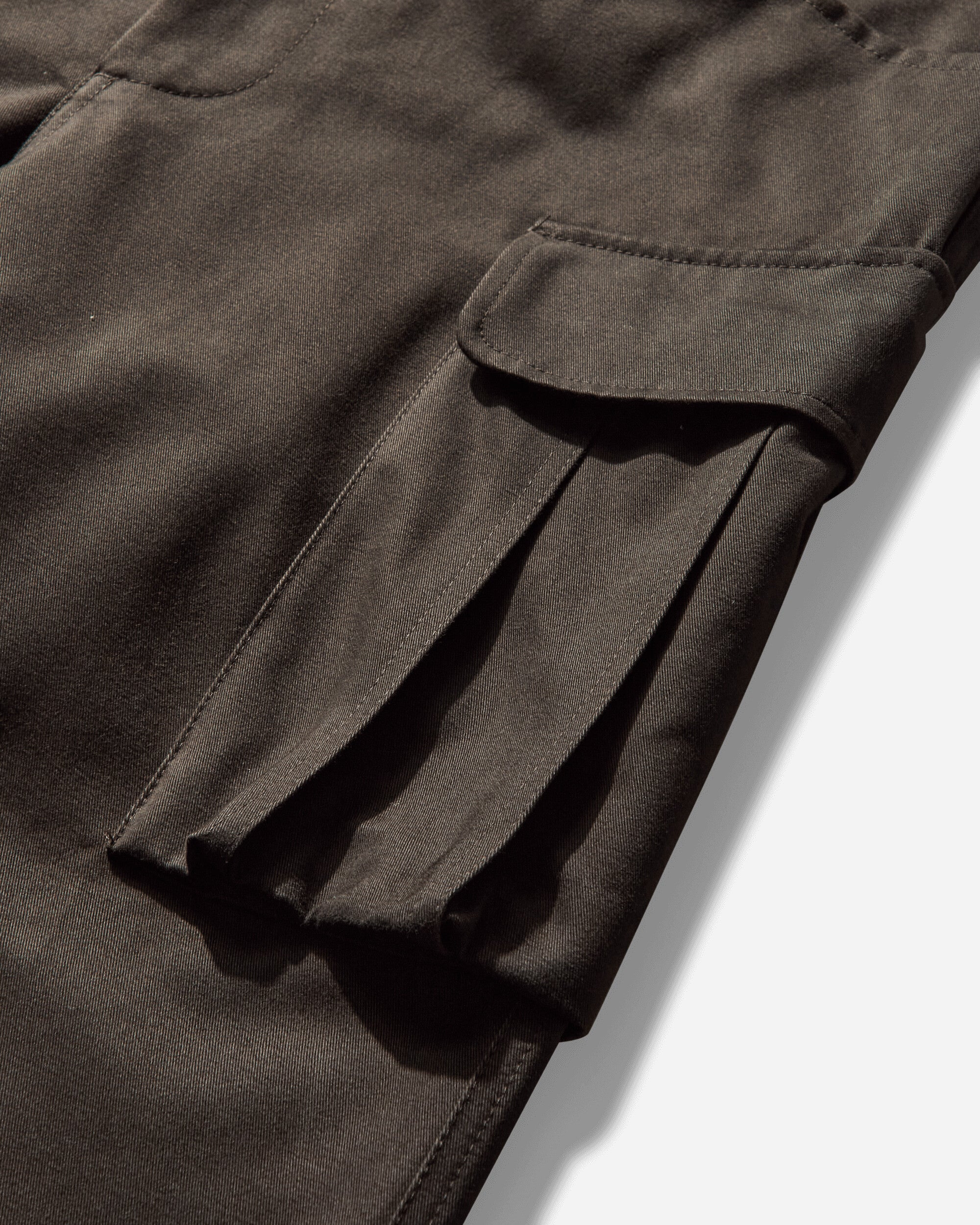 Men's Warm Cargo Pants Soil Brown - 3