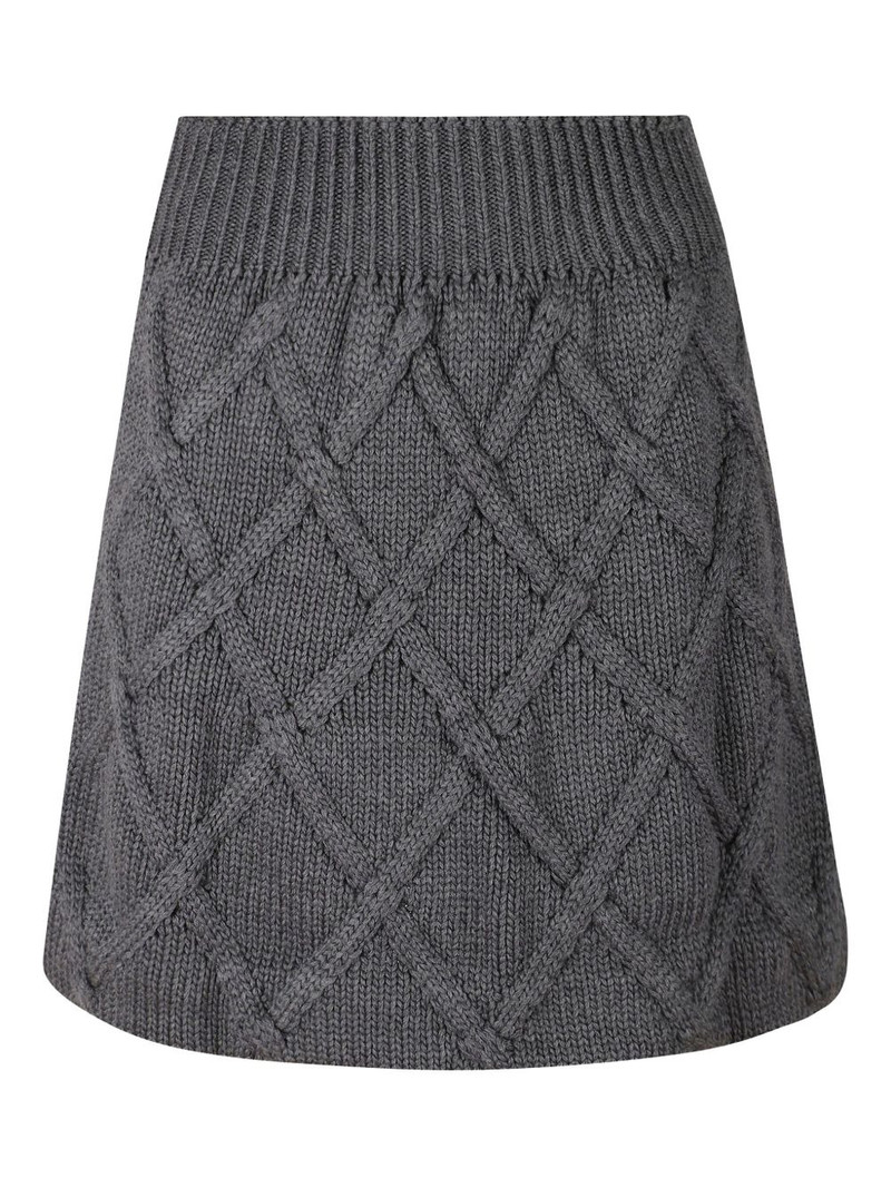 Jil Sander knitted mini skirt outlook