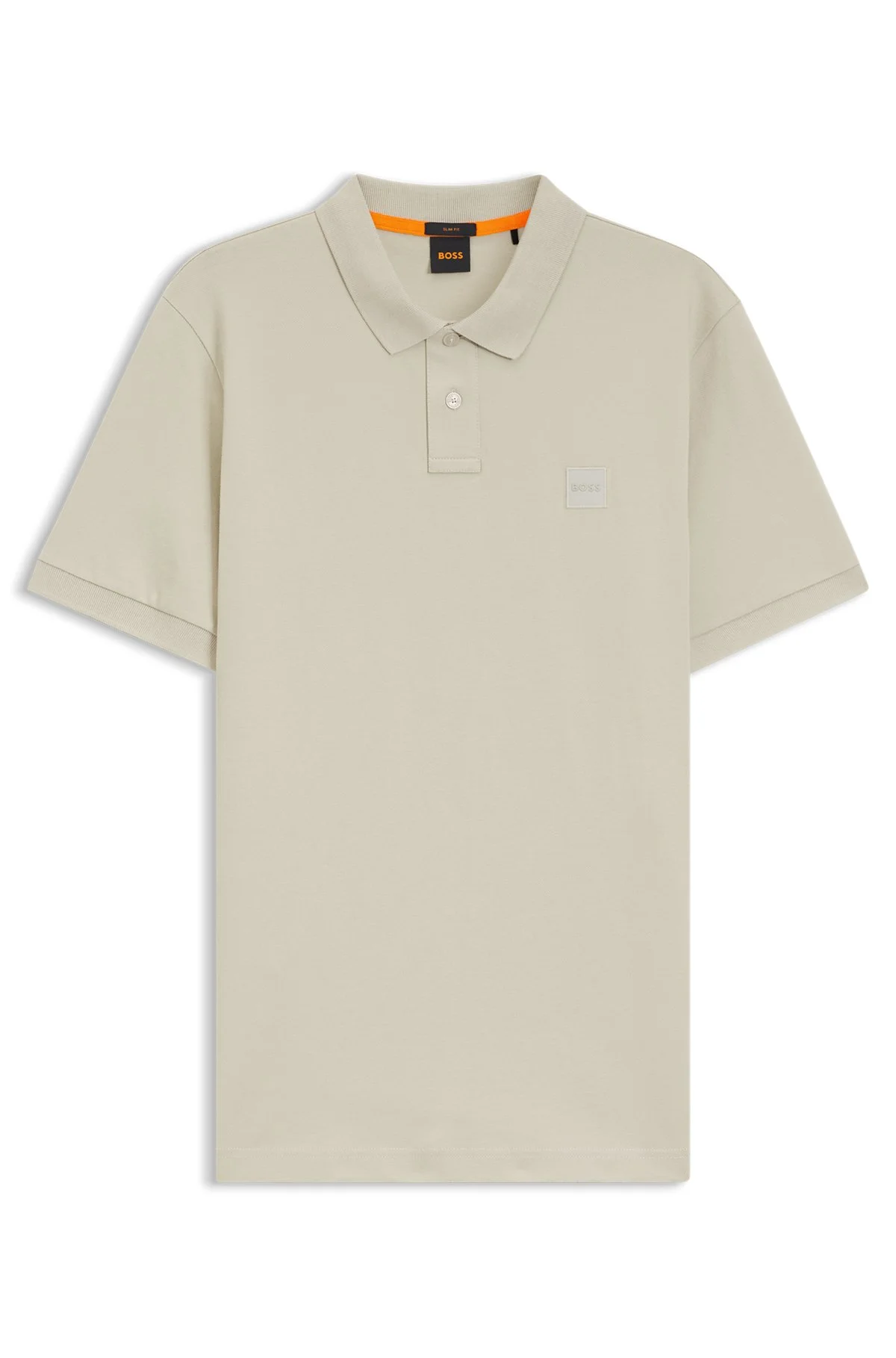 EXTRA-SLIM-FIT STRETCH-COTTON SHIRT WITH LOGO TAPE - 1