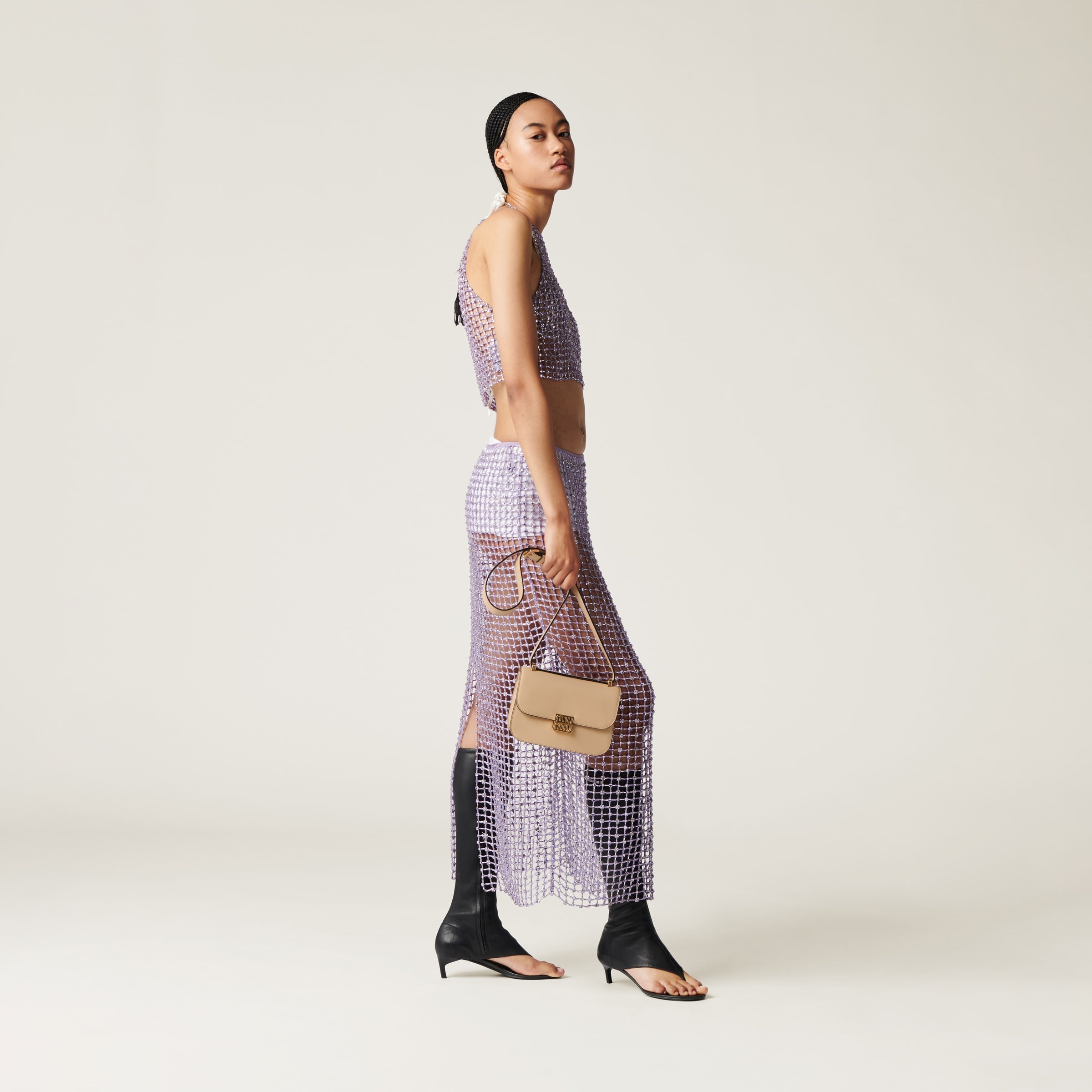 Leather shoulder bag - 1