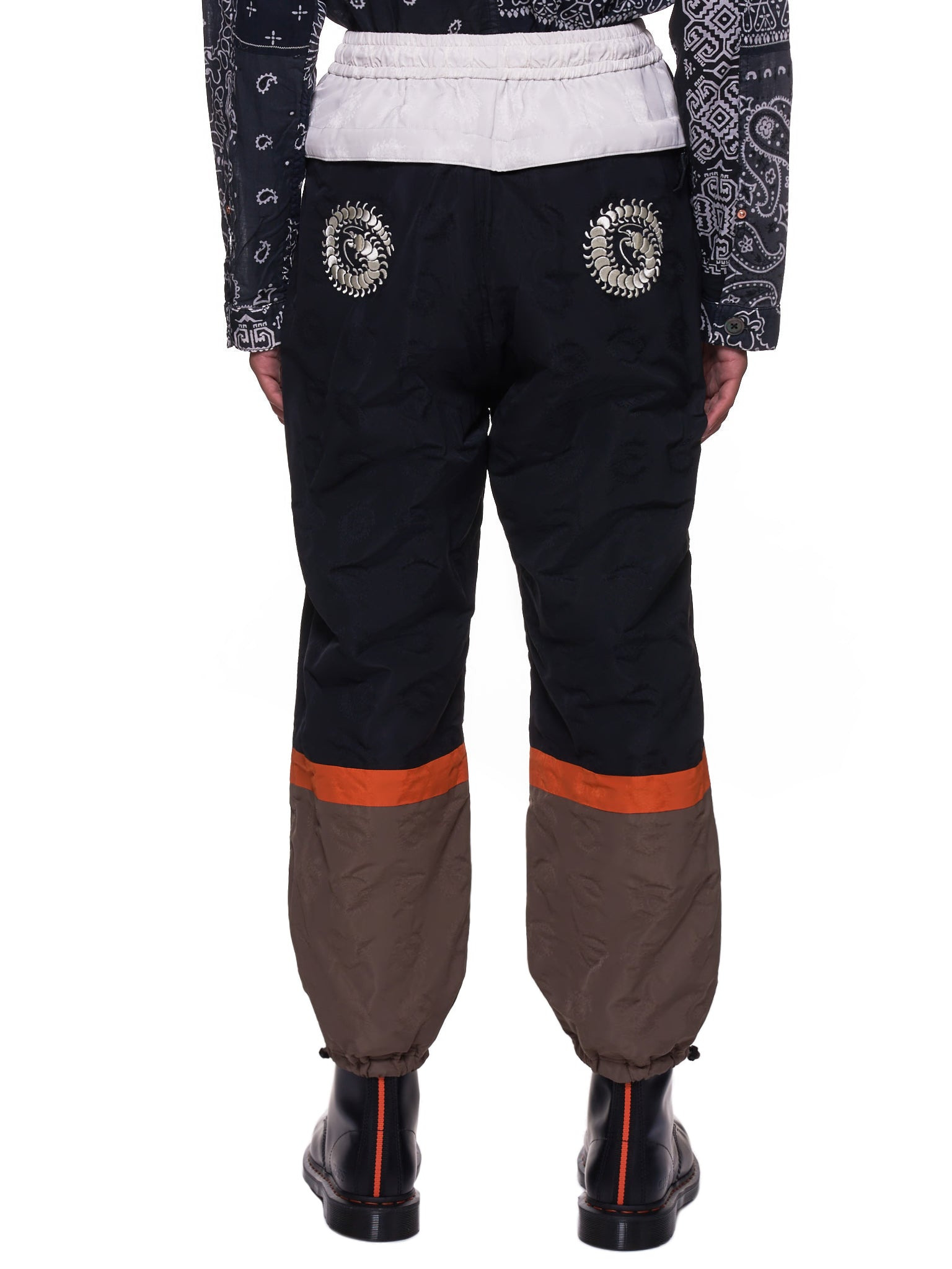 Embroidered Scorpion Trousers - 3