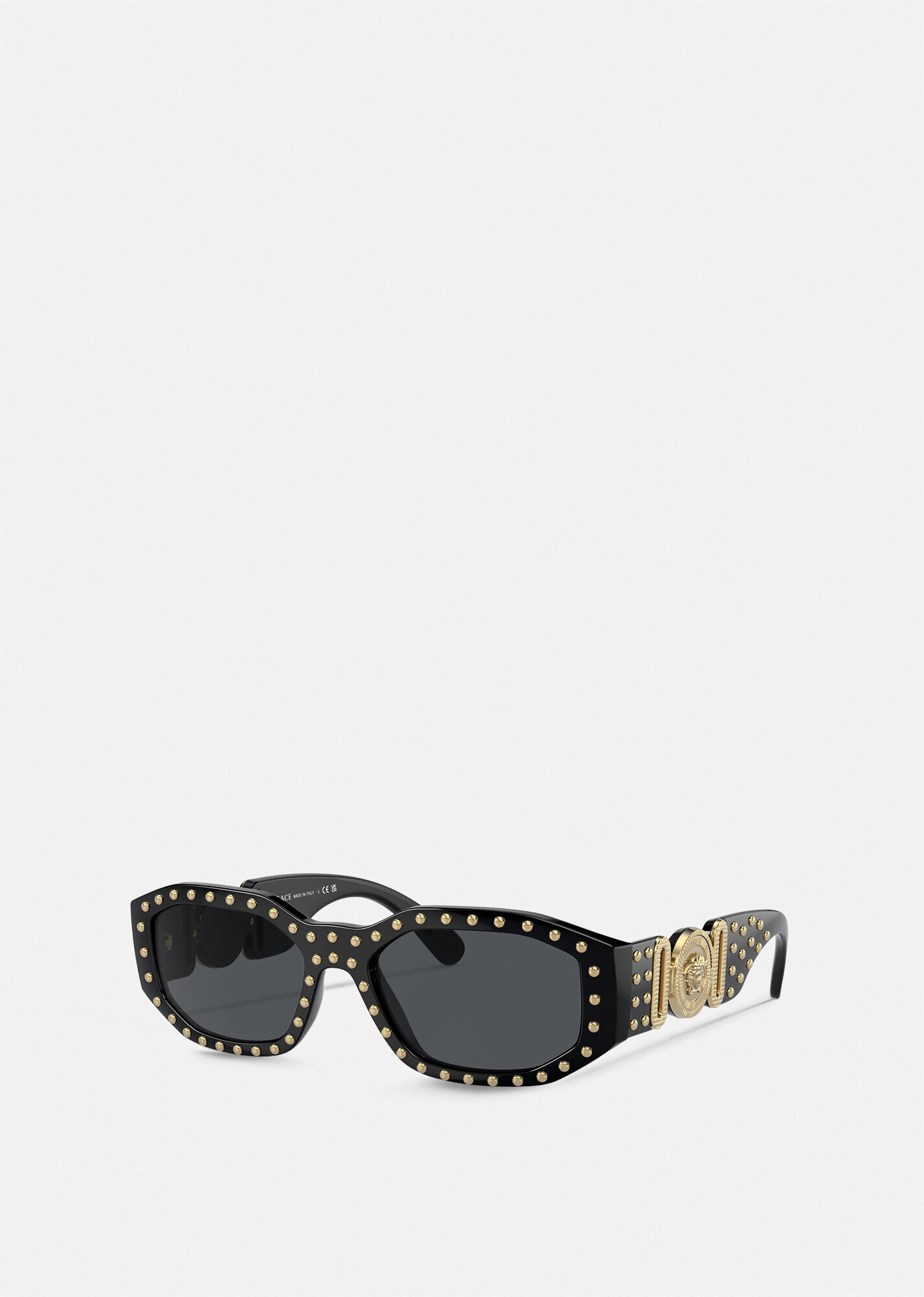 Studded Medusa Biggie Sunglasses - 1