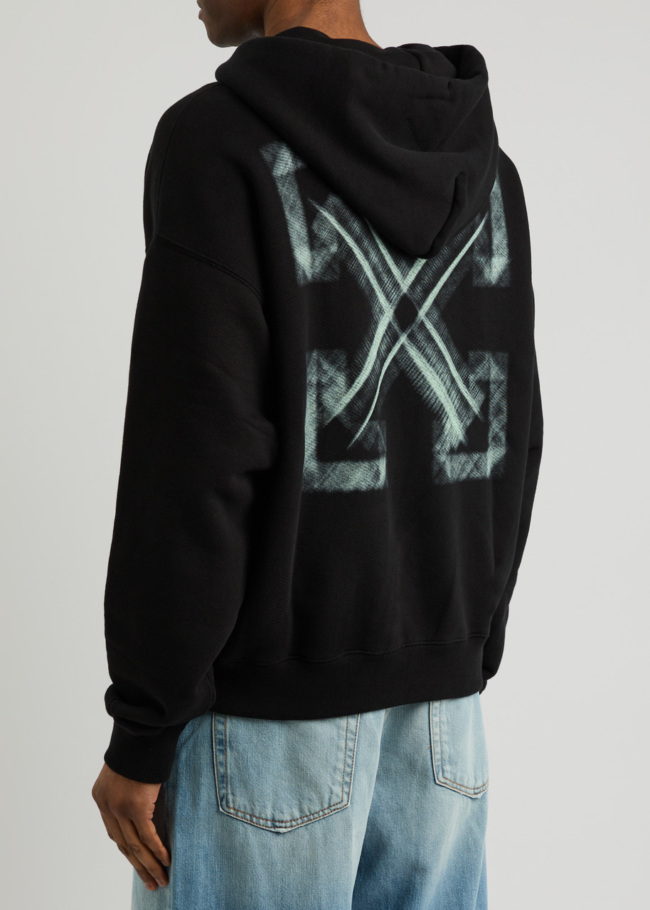 Off-white Skate Hooded Cotton Sweatshirt - 3