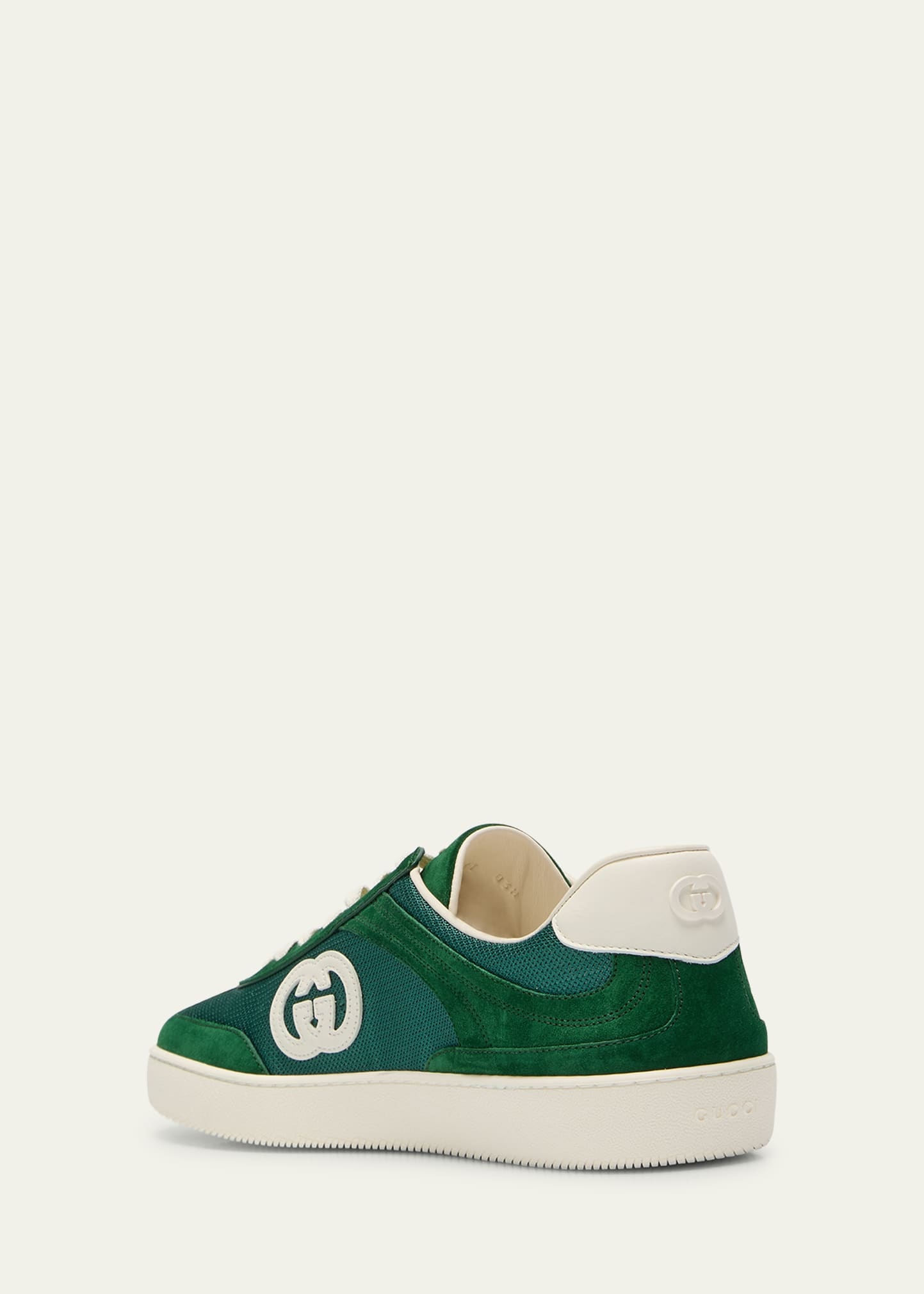 Men's G74 Canvas and Suede T-Toe Low-Top Sneakers - 4