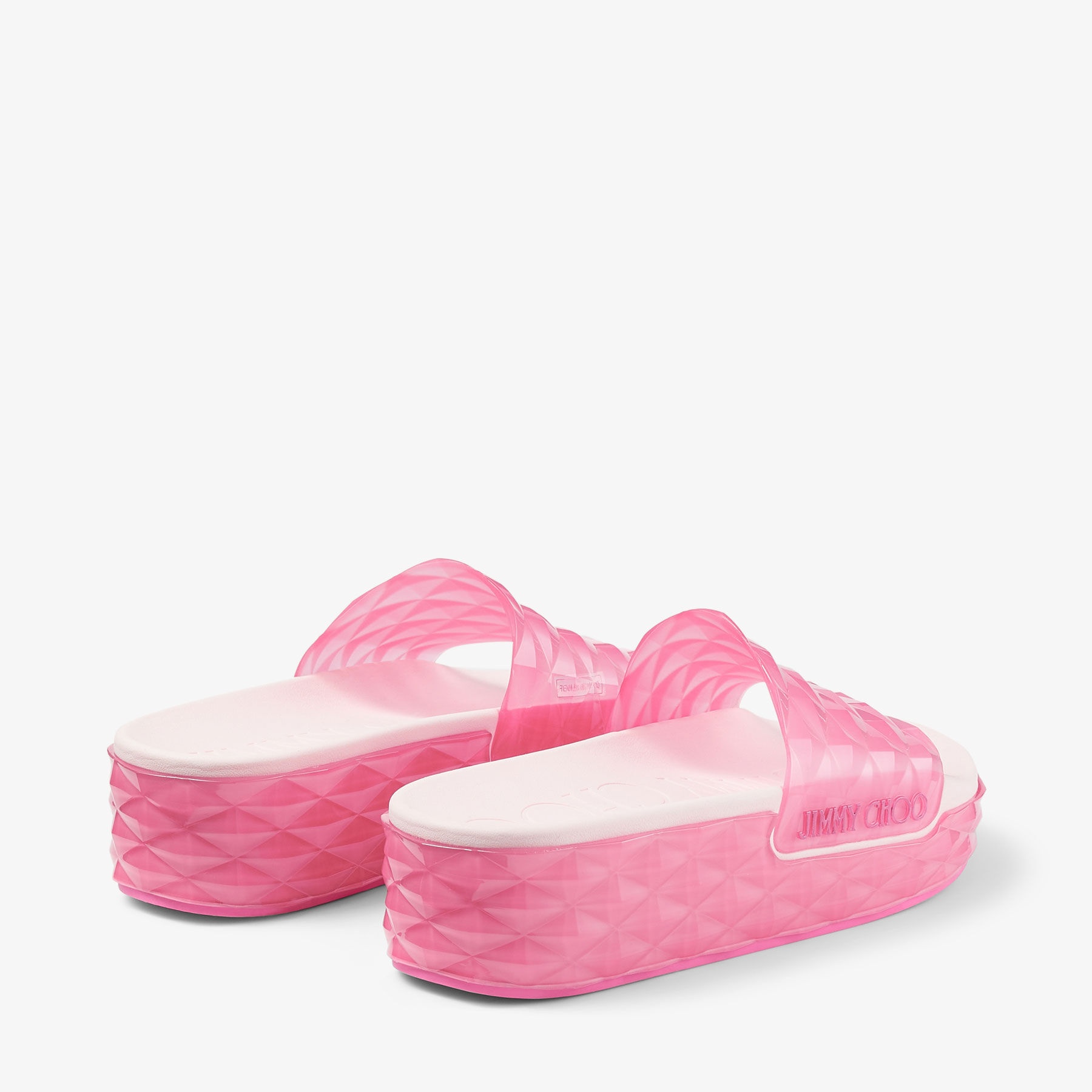 Diamond Slide/F
Candy Pink Rubber Diamond Slides - 5