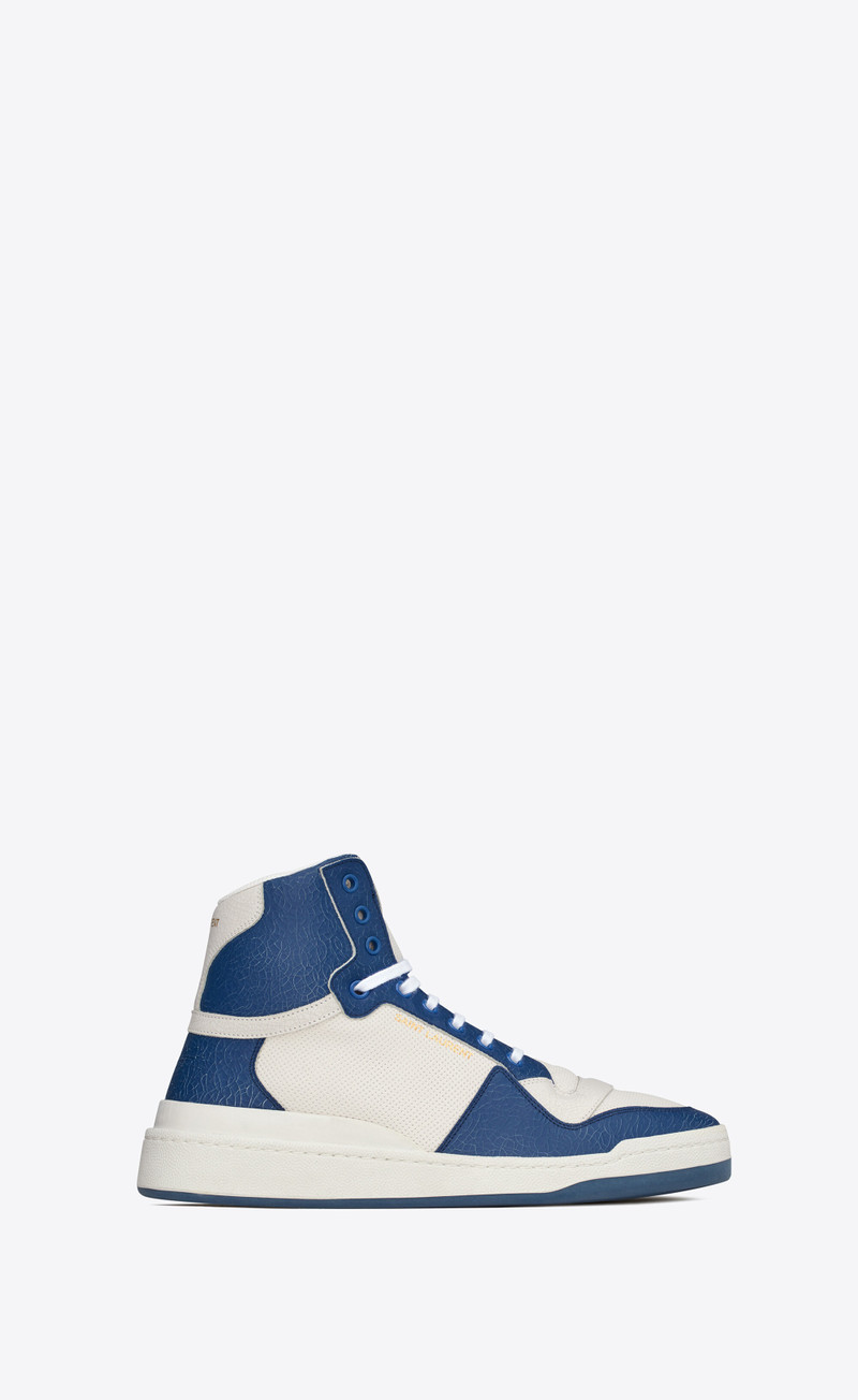sl/24 mid-top sneakers in perforated leather - 1
