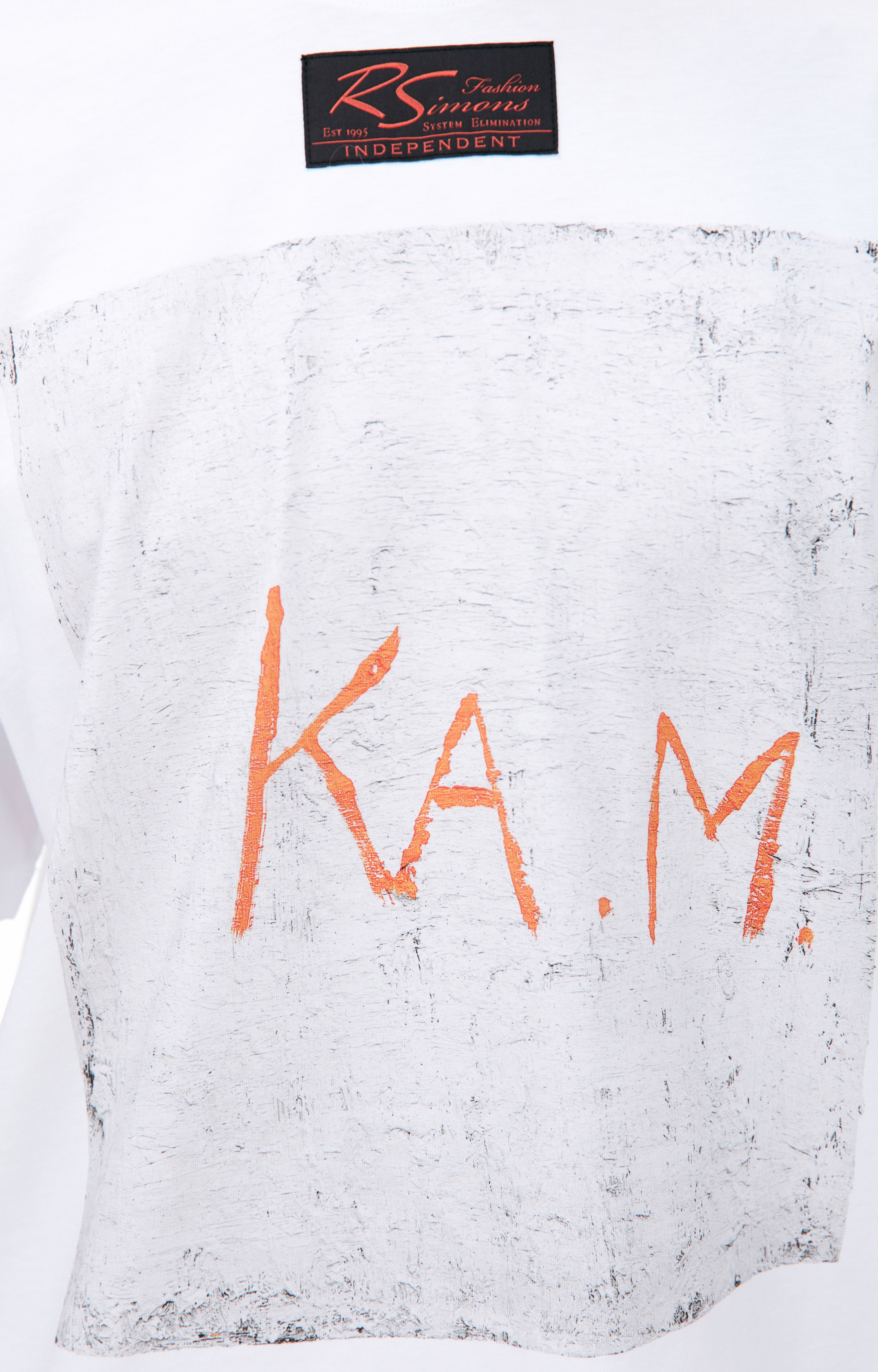 'KA.M.' PRINT T-SHIRT - 4