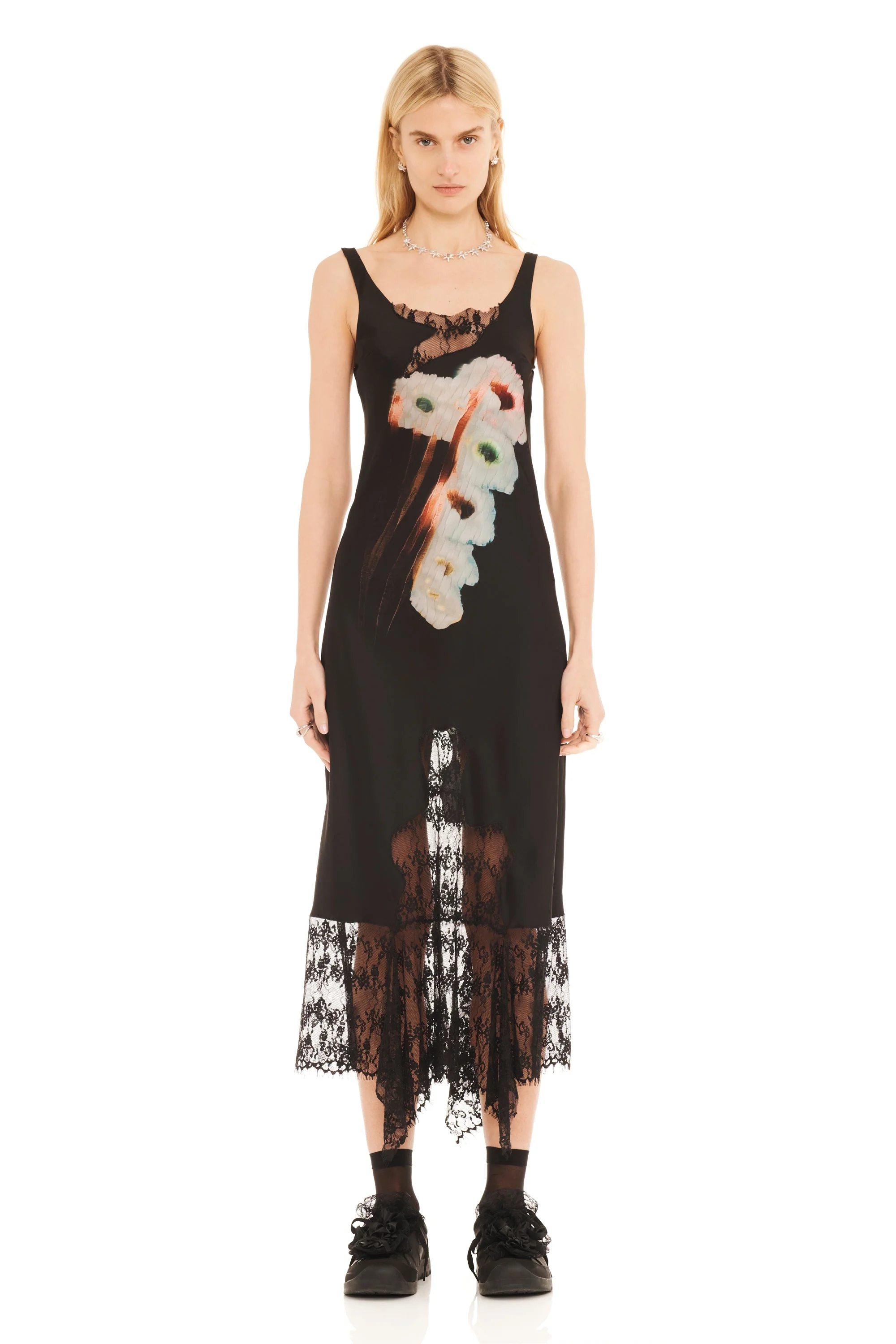 HOLLOW BLOSSOM ANEMONE DRESS - 1