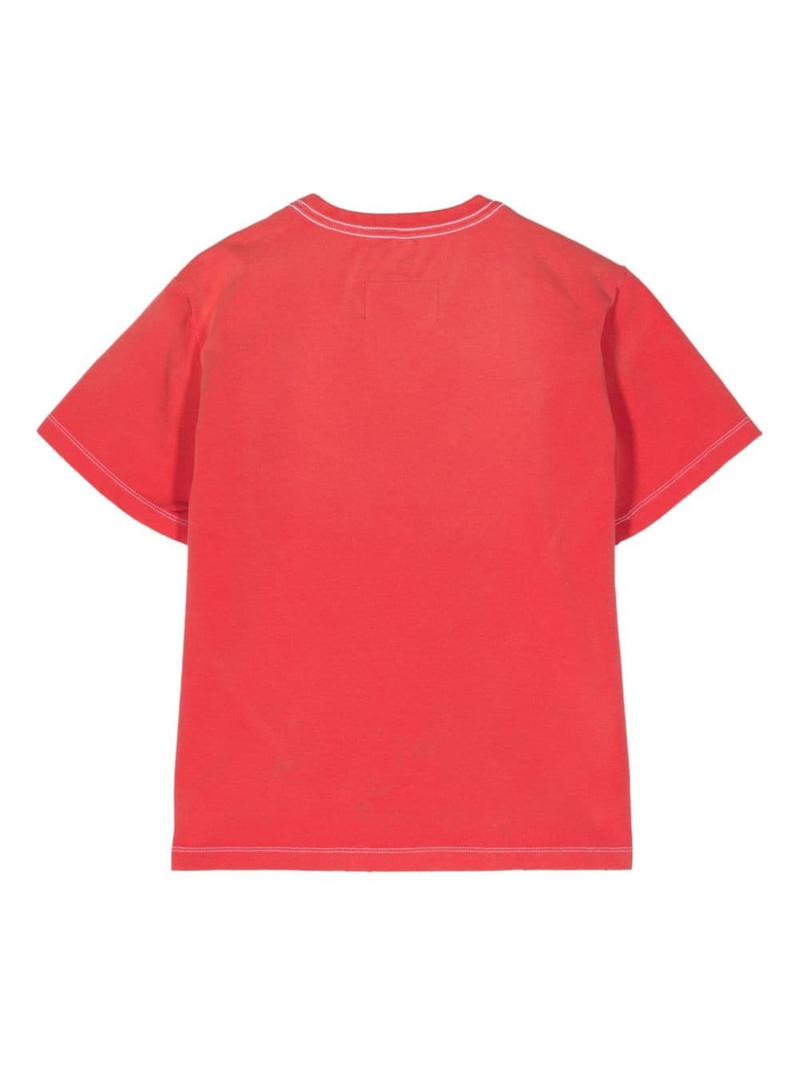 doublet logo-print crew-neck T-shirt outlook