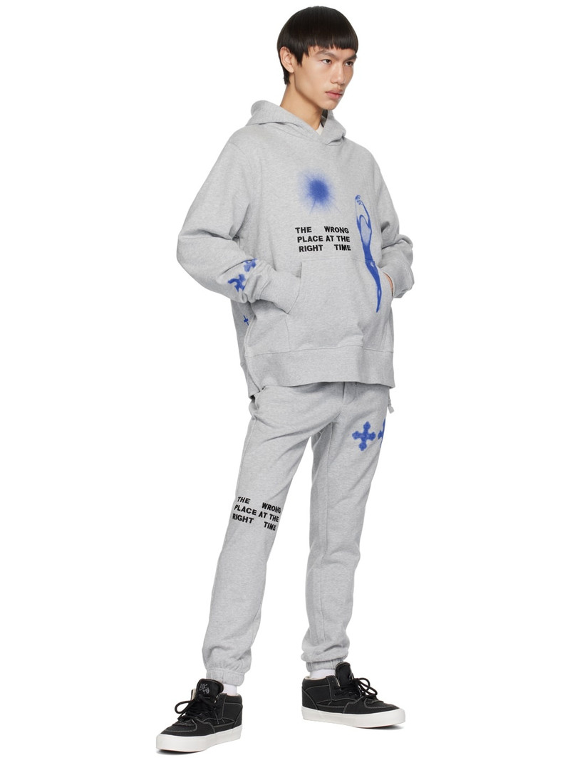 Ksubi Gray Lofi Trak Sweatpants outlook