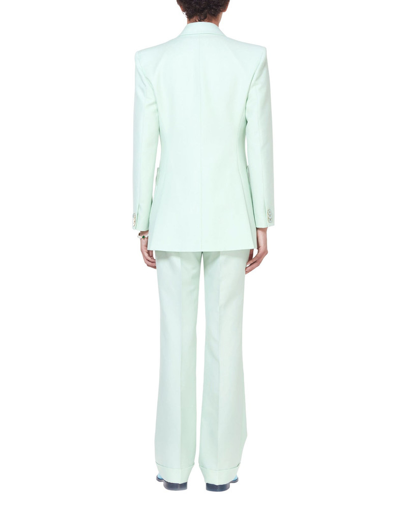 CASABLANCA Mint Memphis Pinstripe Jacket outlook