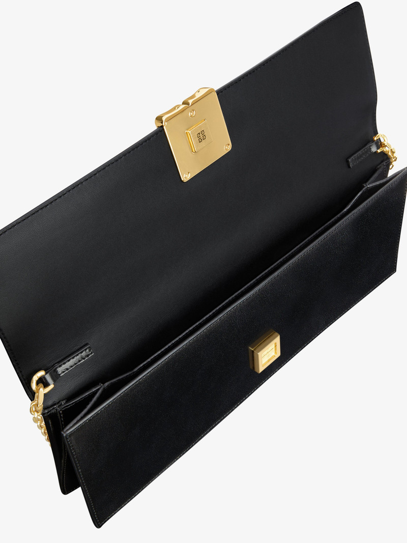 4G LIQUID CLUTCH BAG IN BOX LEATHER 5