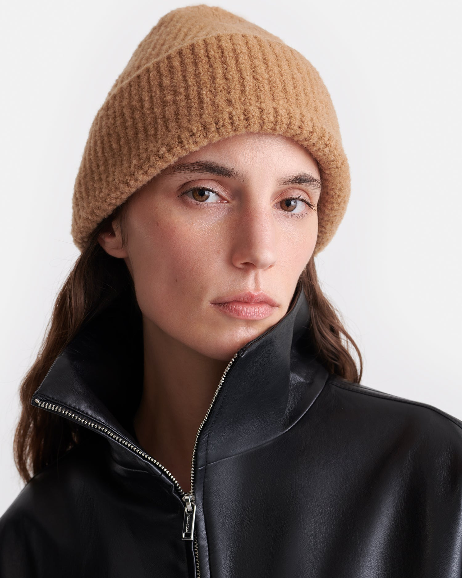 Compact Boucle Beanie - 3