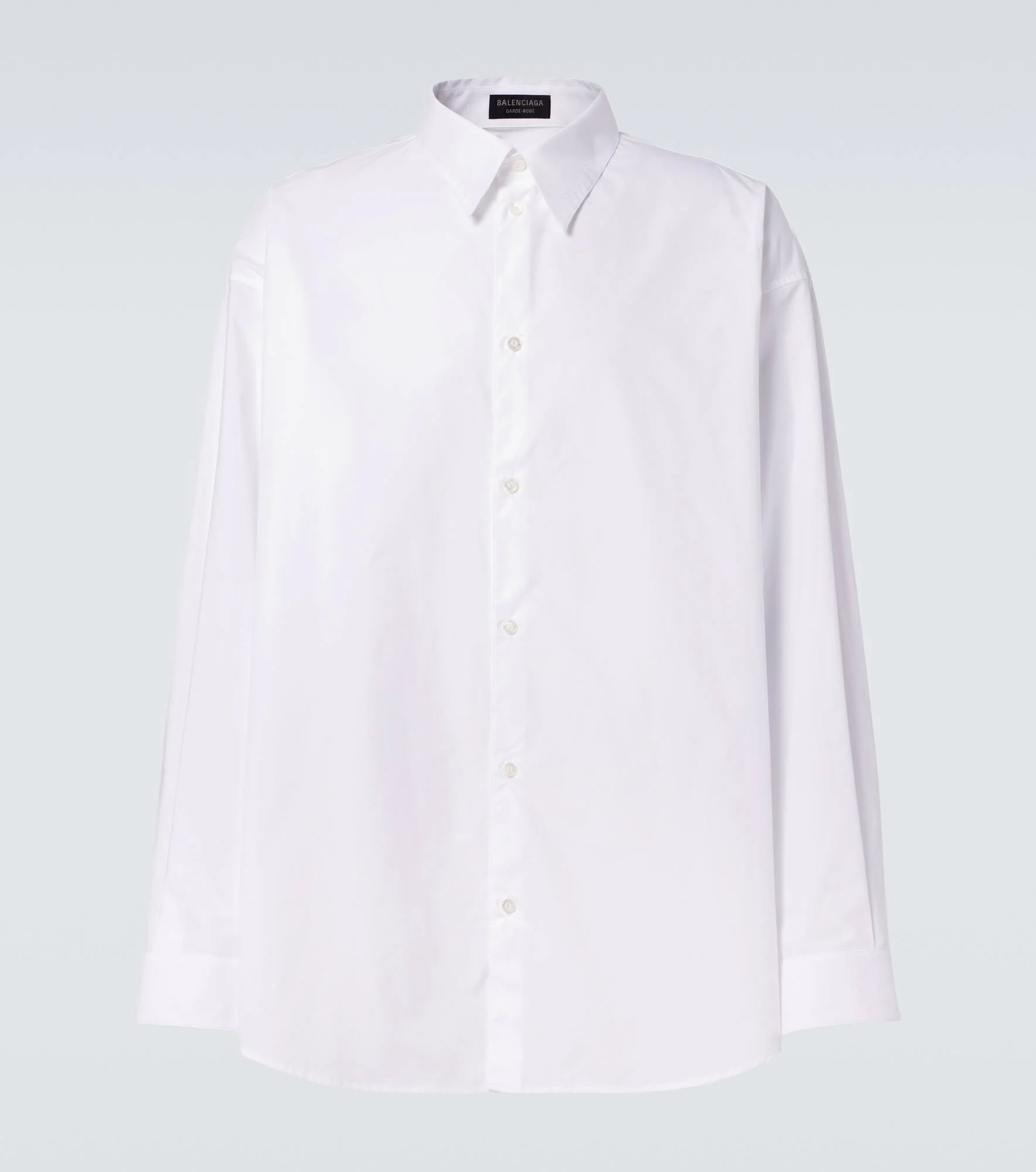 Oversized cotton shirt - 1