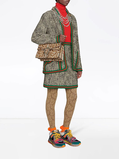 GUCCI tweed Web jacket outlook