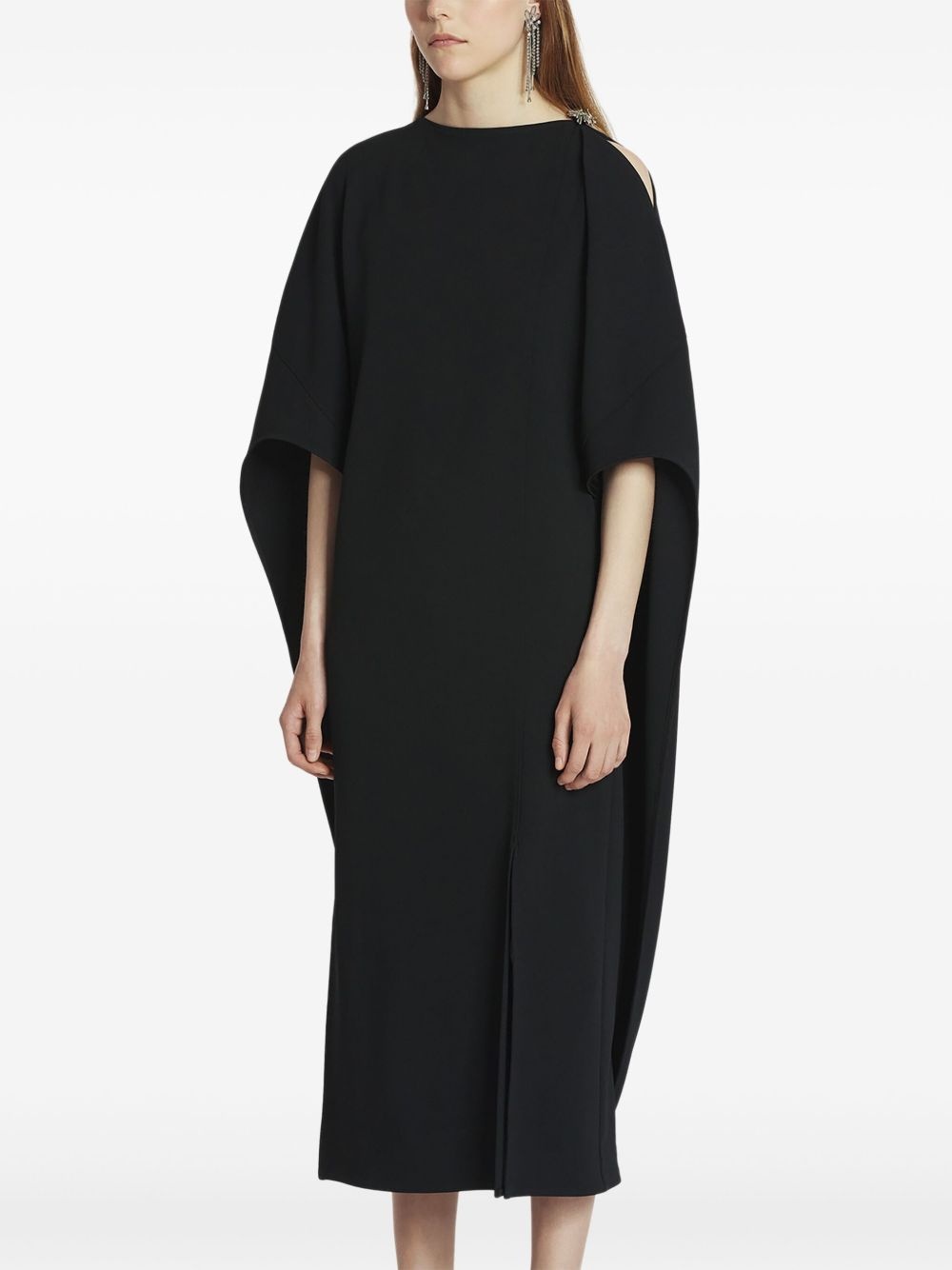 appliqué-detail midi dress - 4