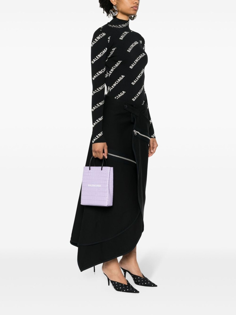 BALENCIAGA mini Shopping leather tote bag outlook