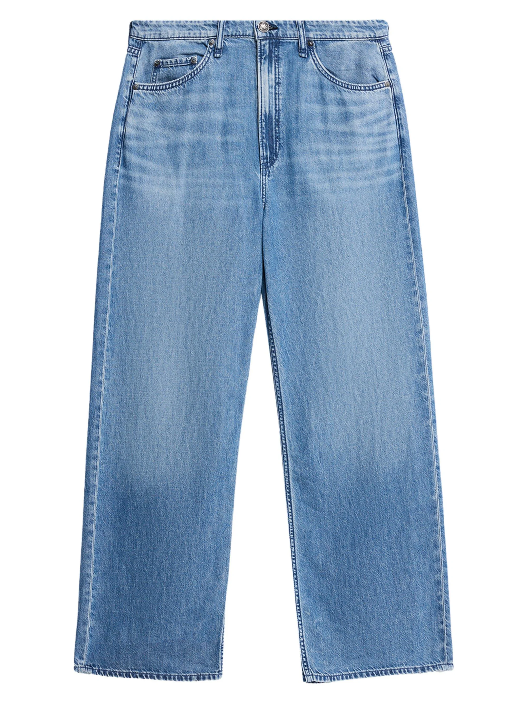 Women's Featherweight Logan Wide-Leg Jeans - River - 1