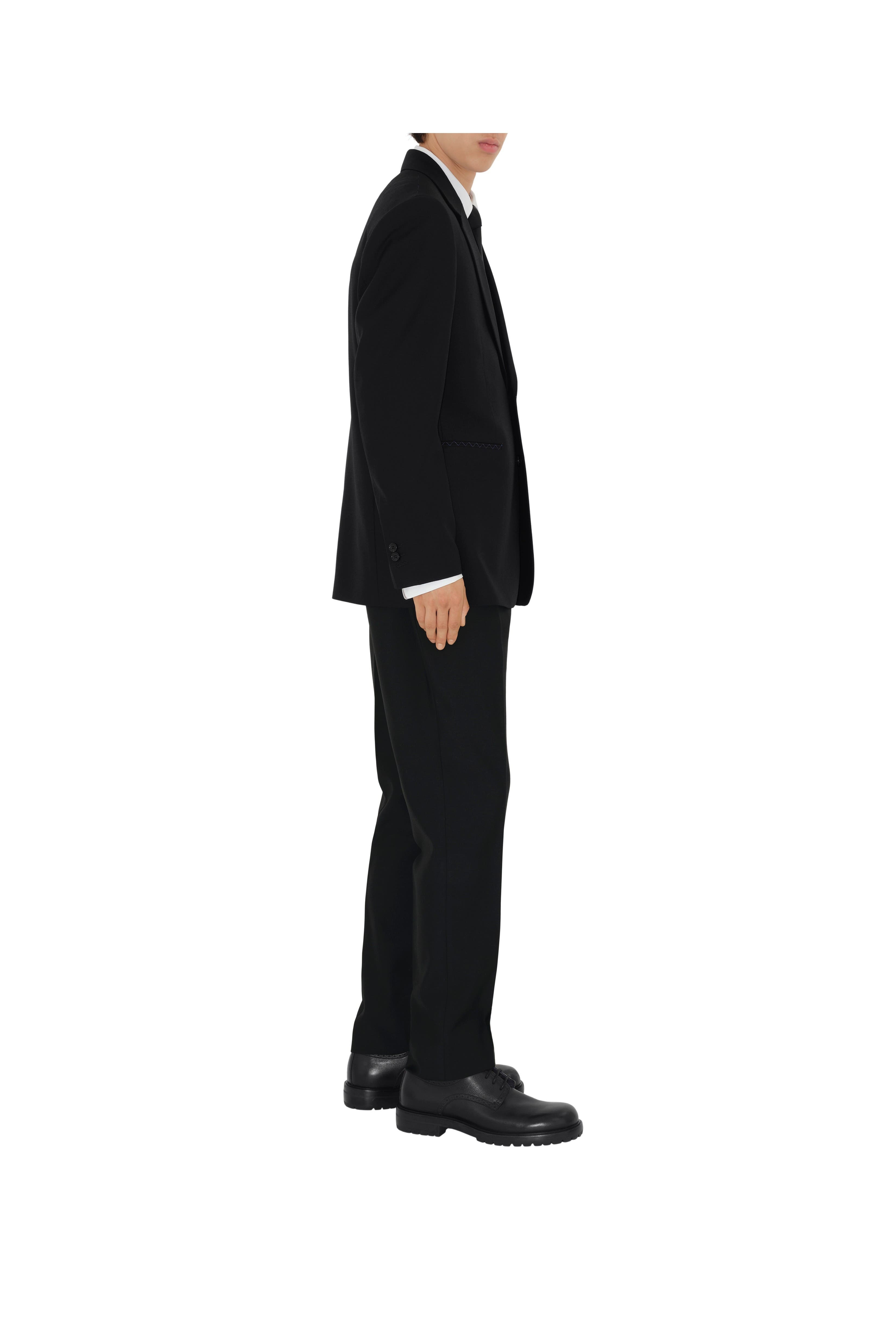 burberry Wool Tailored Trousers in Black at Nordstrom - 3
