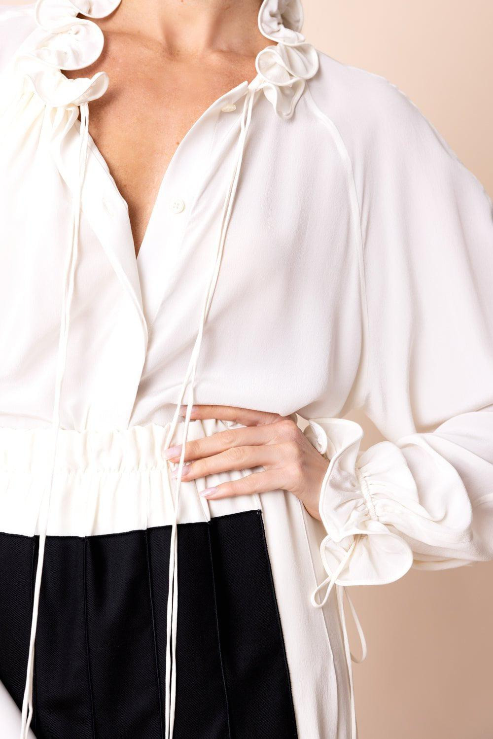 Ruched Detail Blouse - 3