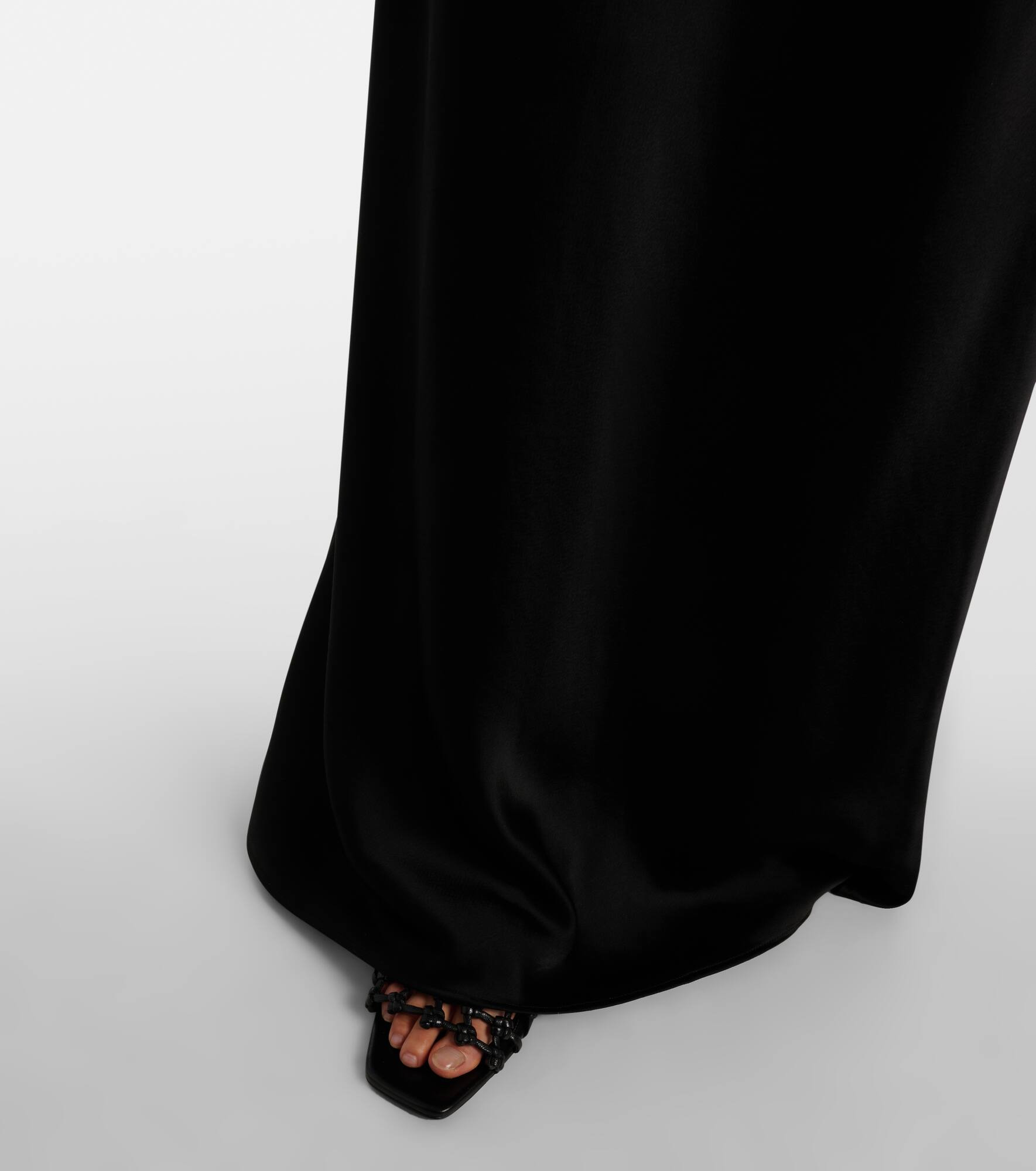 Barb satin maxi skirt - 5