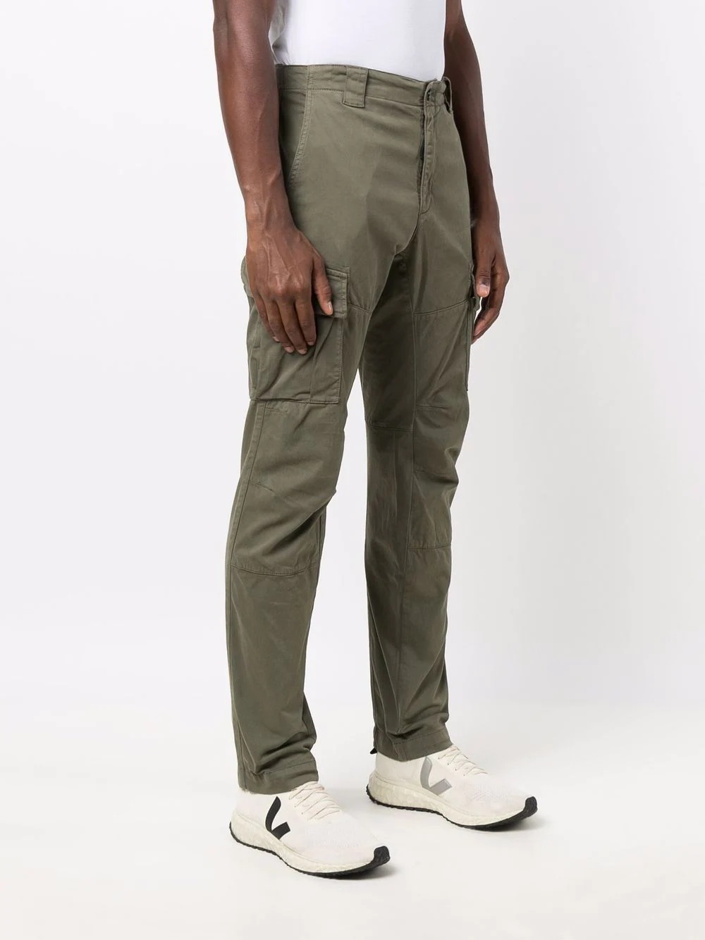 slim cargo trousers - 3