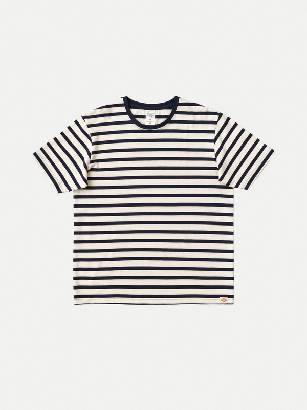 Uno Breton Stripe Offwhite/Navy - 2