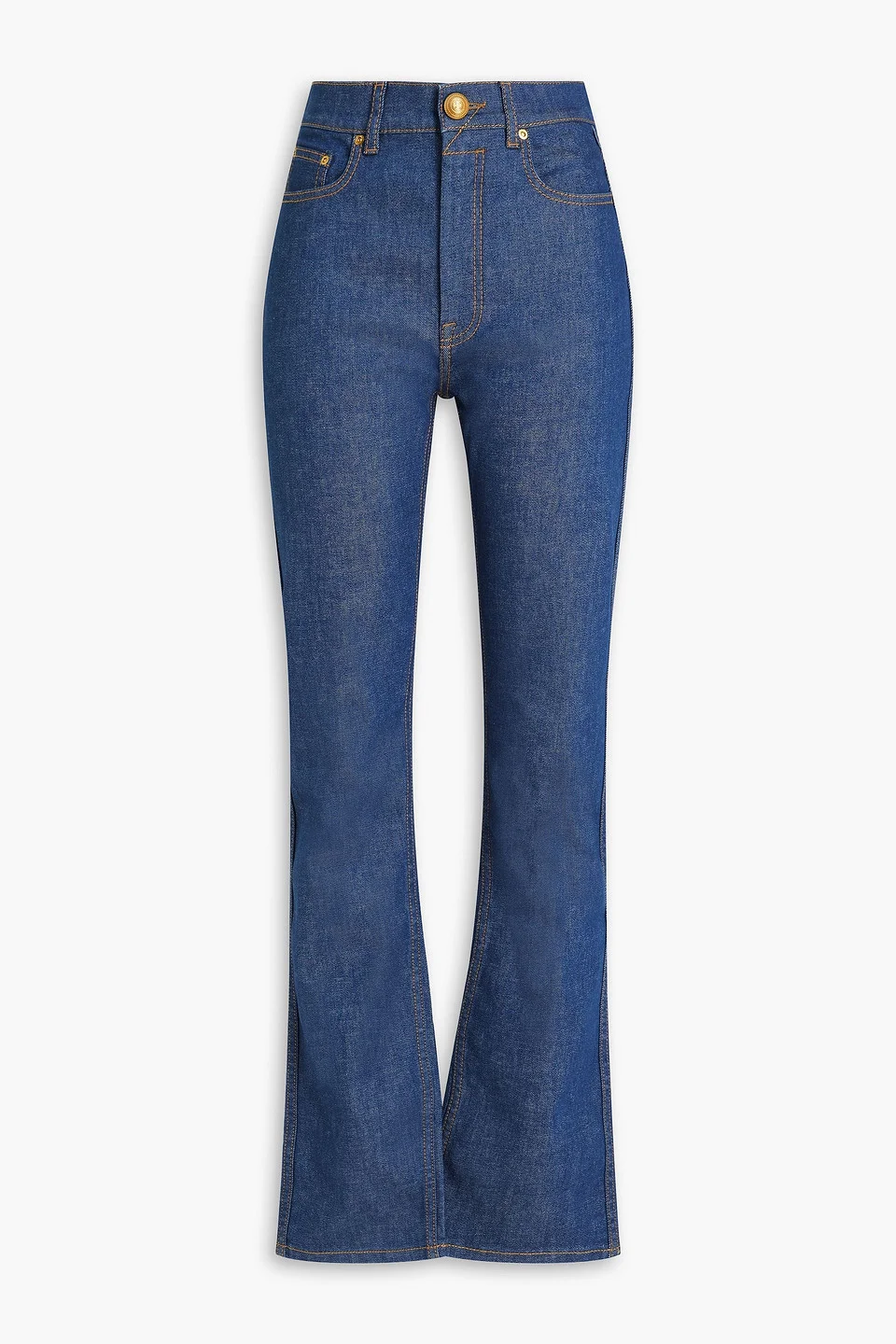 High-rise straight-leg jeans - 1