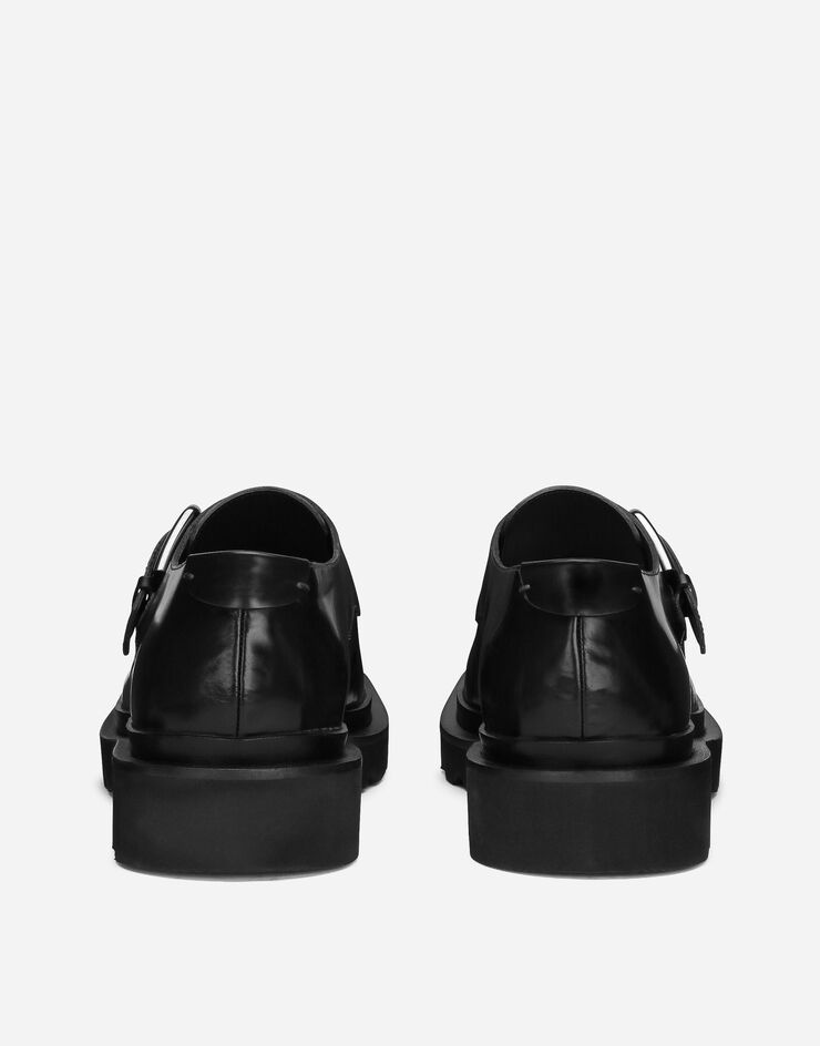 Calfskin monkstrap shoes - 3