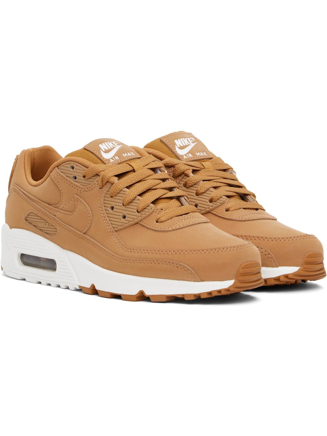 Tan Air Max 90 Premium Sneakers - 4