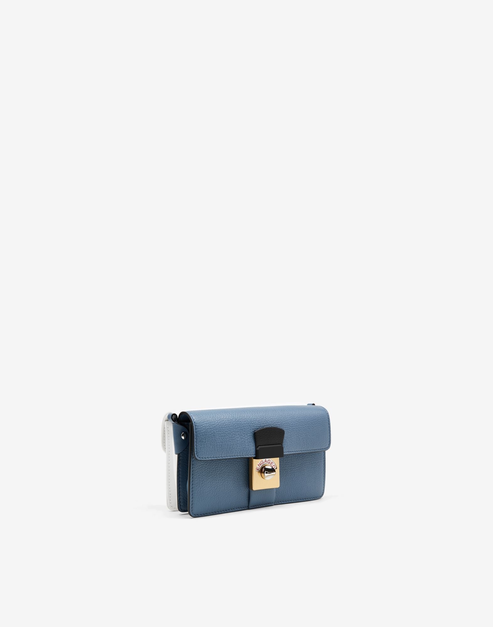 New Lock mini double flap clutch bag - 2